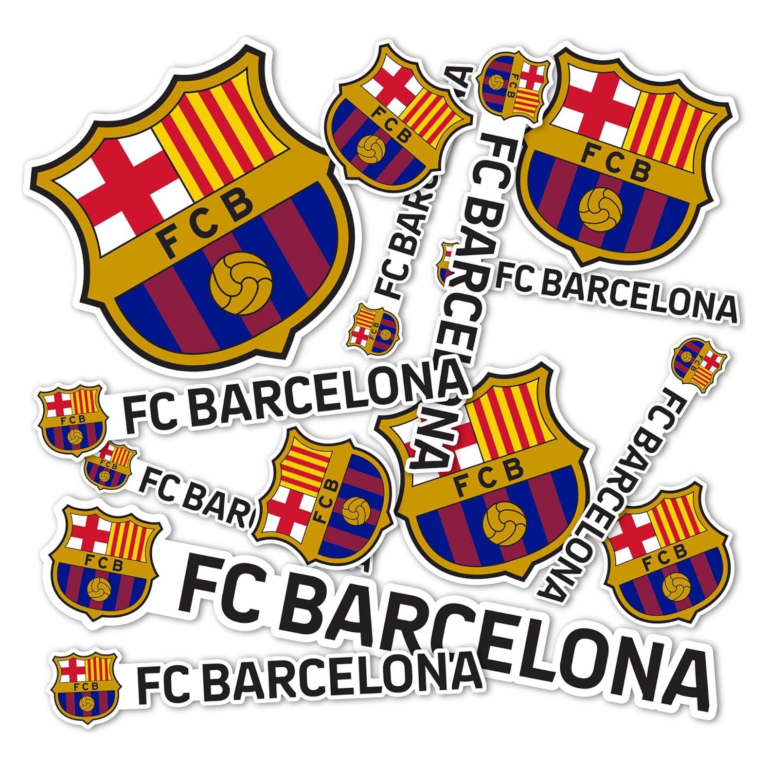 Calcomanía FC Barcelona Desert Cactus 21.6x27.9 cm Vinilo