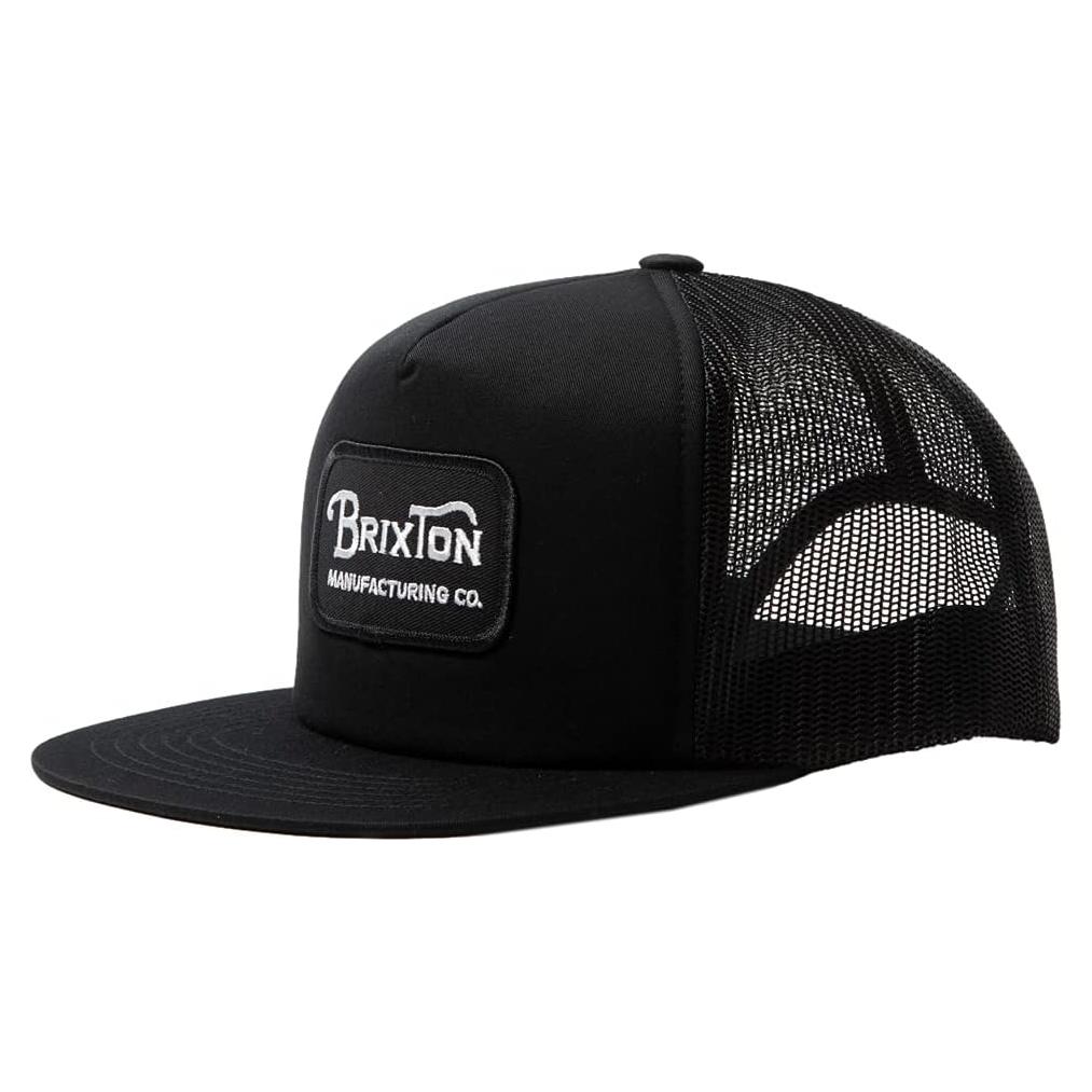 Gorra de Malla para Hombre Brixton 232 Ajustable Negra
