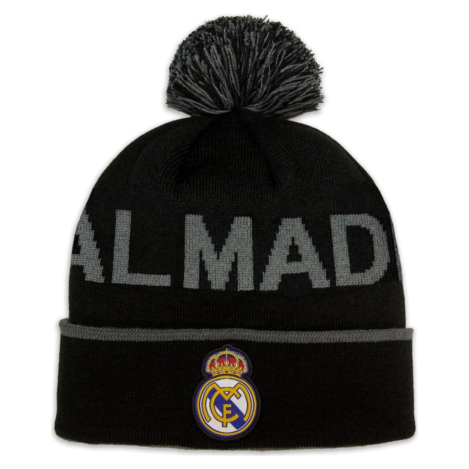 Gorro de Fútbol Oficial Icon Sports Real Madrid Negro
