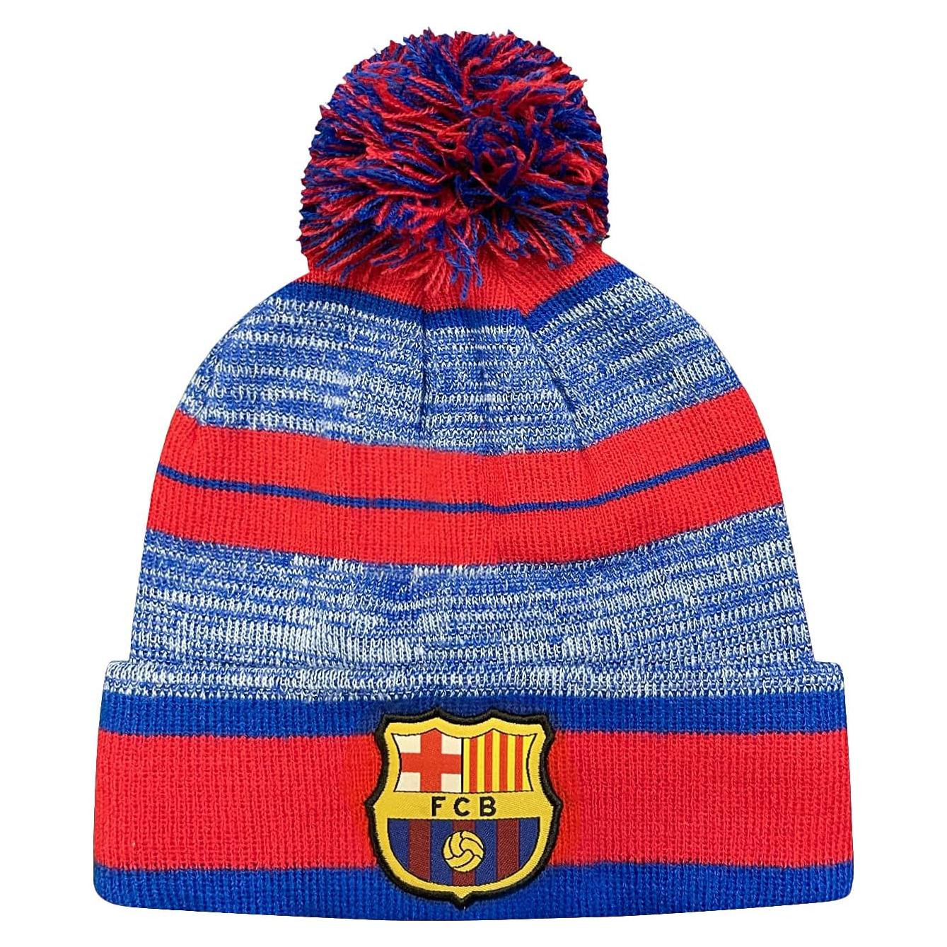 Gorro de Mujer Icon Sports FC Barcelona 100% Acrílico Azul