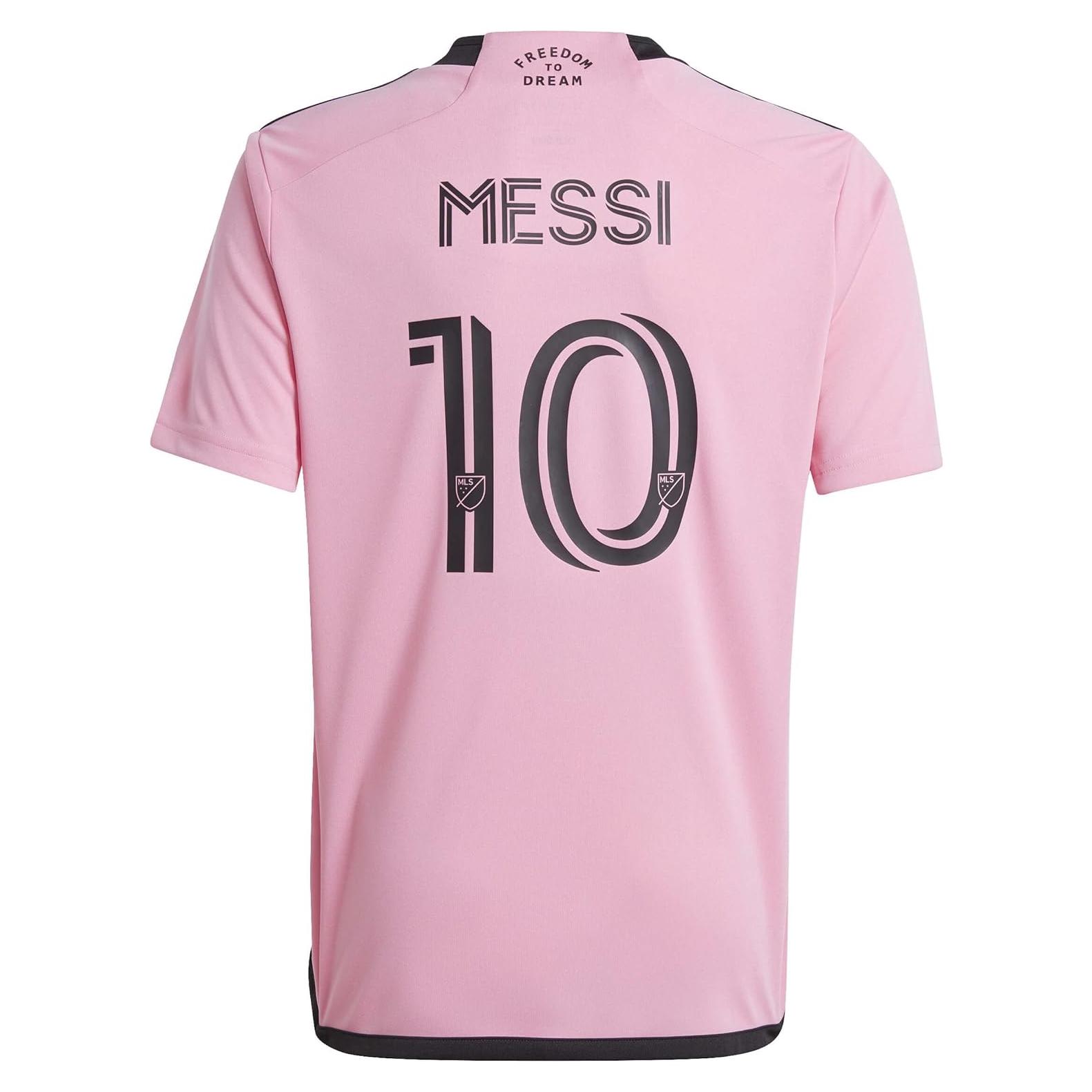 Camiseta réplica juvenil adidas Lionel Messi Inter Miami 2024