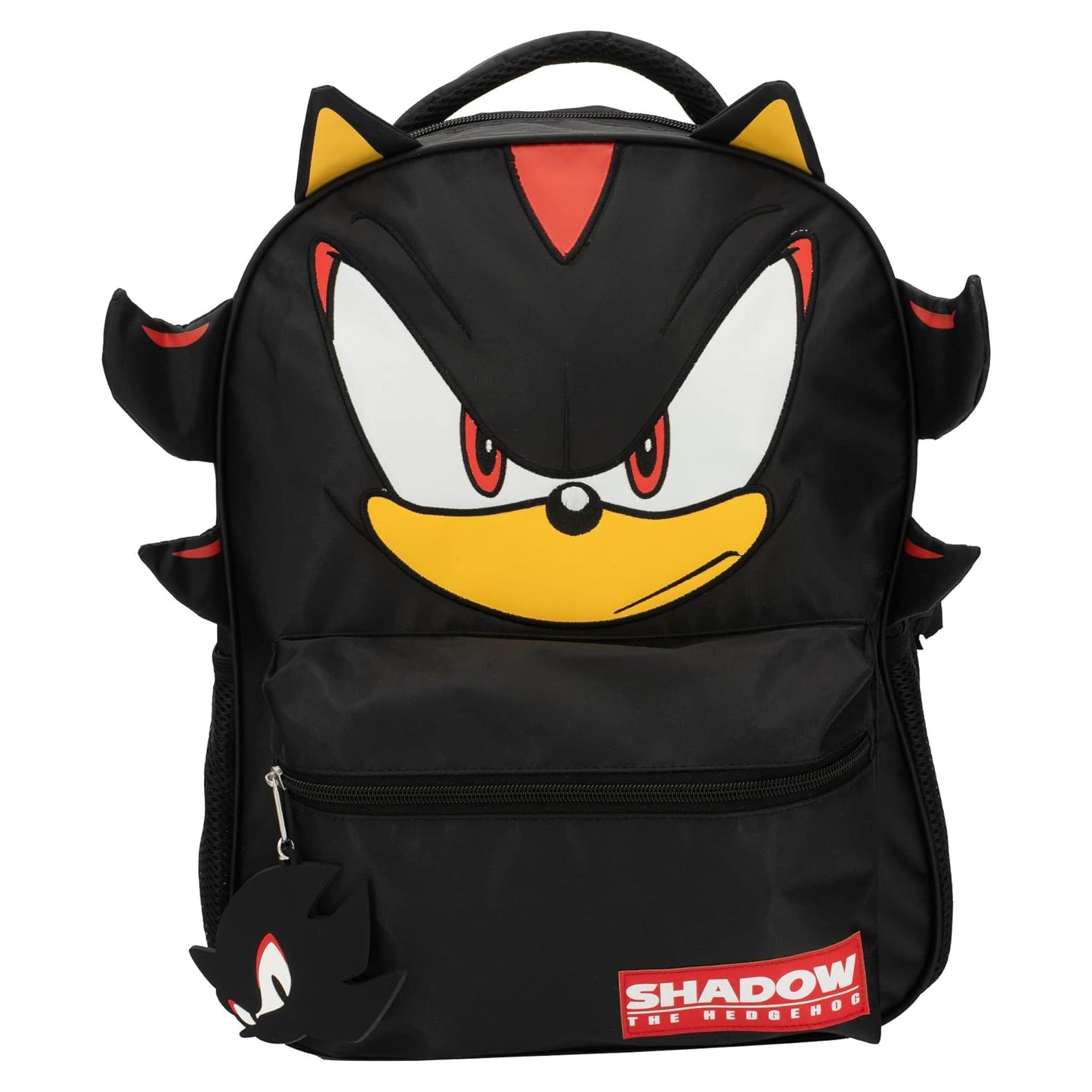 Mochila Sonic The Hedgehog 16" 3D para Niños - Duradera