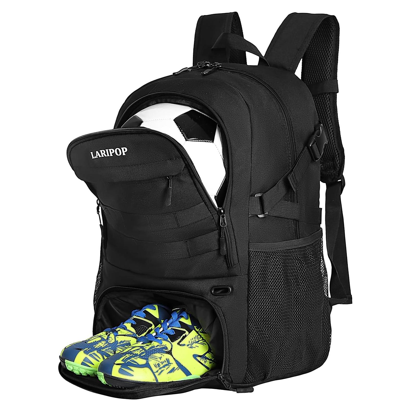 Mochila Deportiva LARIPOP para Fútbol y Baloncesto 26L