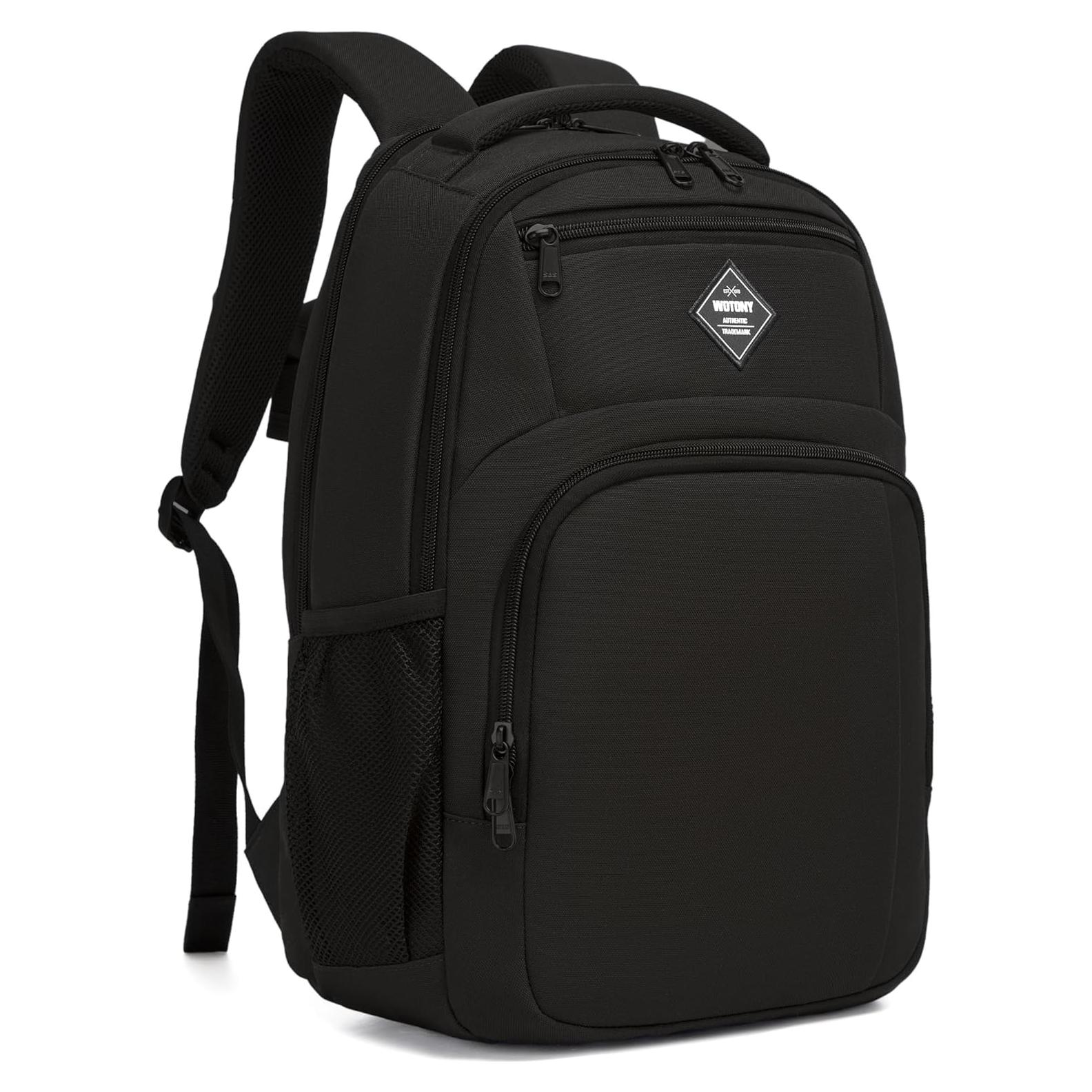 Mochila Wotony para Laptop 15.6" Unisex Negra - 25 Litros