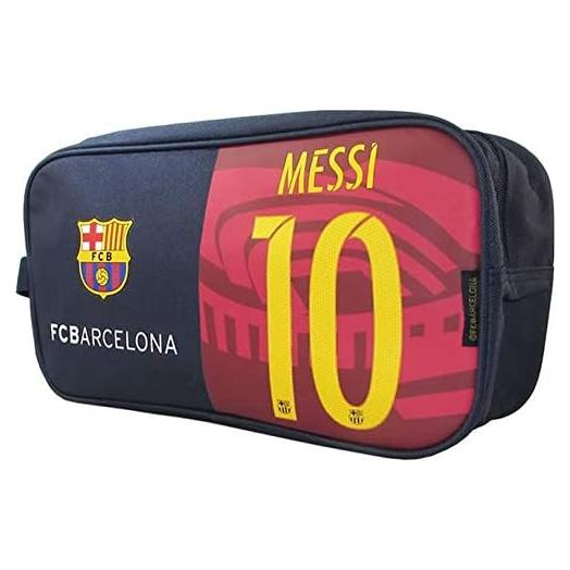 Bolsa de Zapatos Messi Licenciada Barcelona - Color Azul
