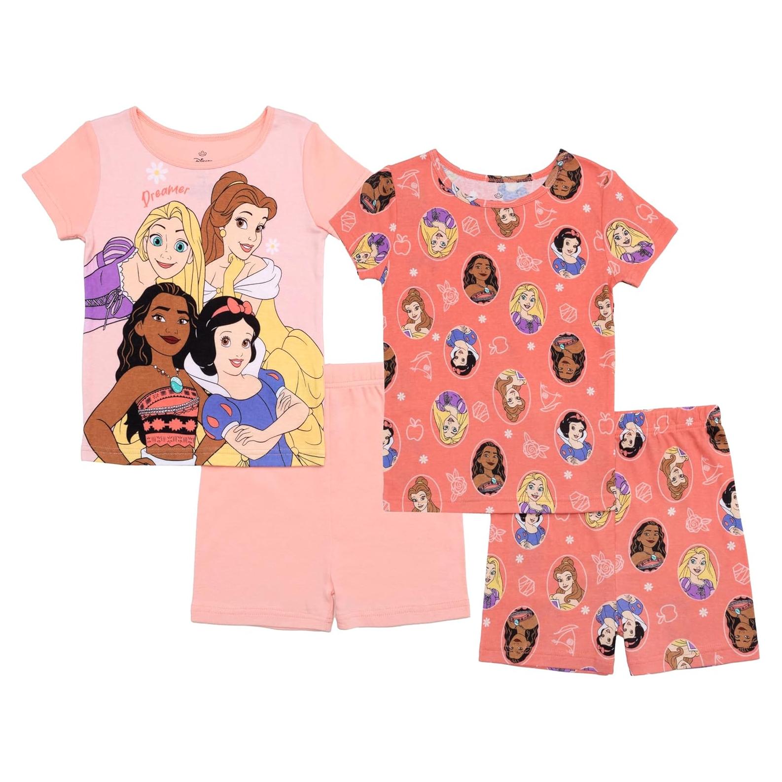 Pijama 4 Piezas Disney Frozen 2 Niñas Algodón Suave