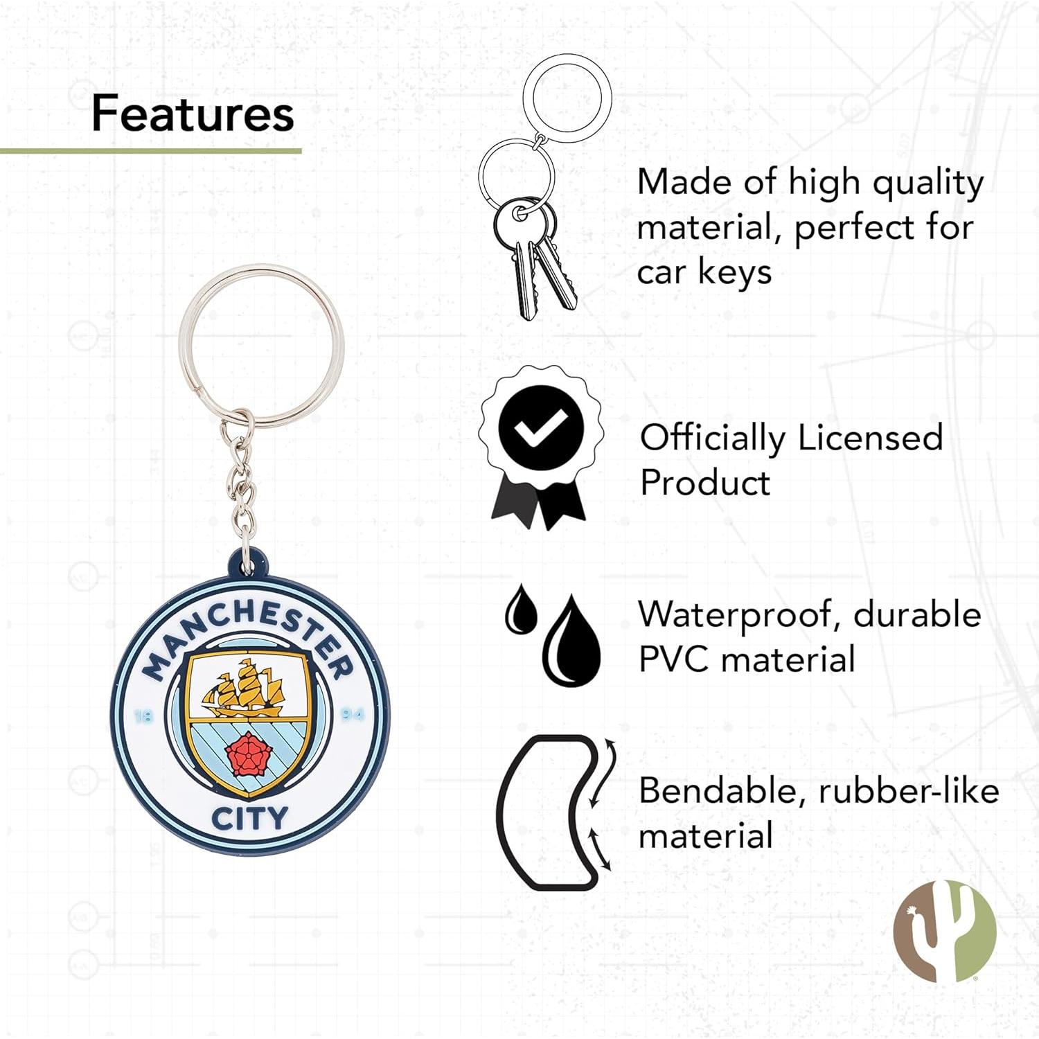 Llave Redonda Manchester City Desert Cactus - PVC Premium