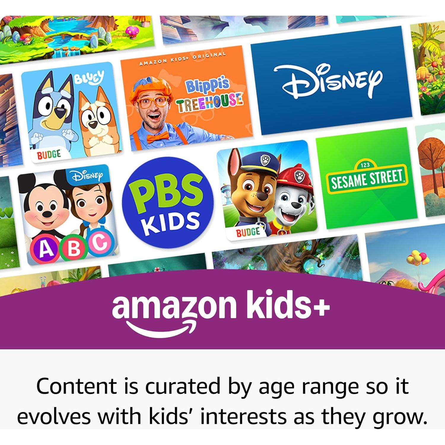 Tableta Amazon Fire HD 8 Kids 32GB Azul 2024 con Amazon Kids+