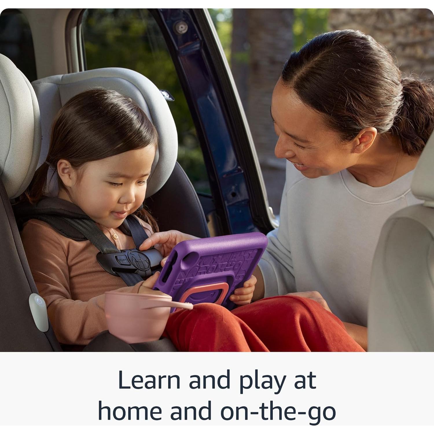 Tableta Amazon Fire HD 8 Kids 32GB Azul 2024 con Amazon Kids+