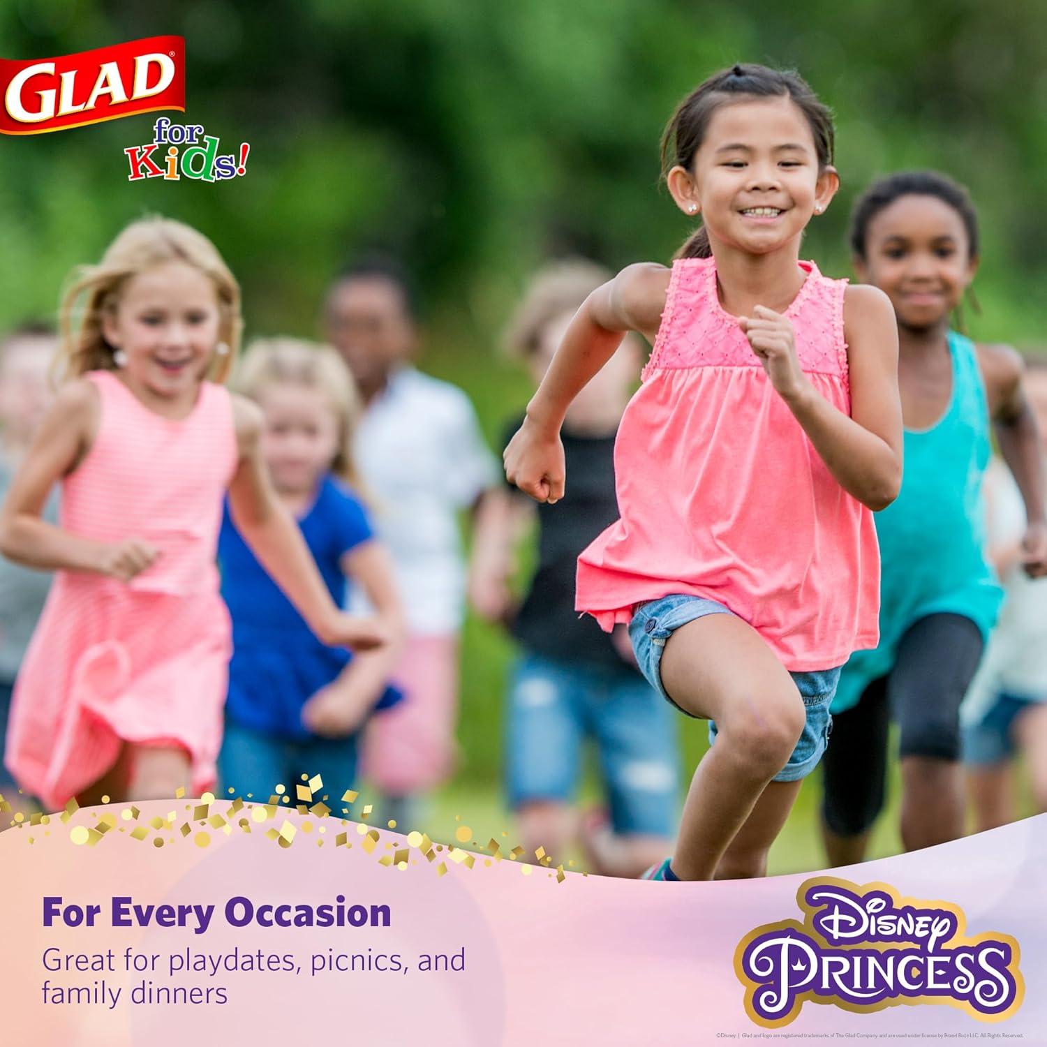 Platos de Papel Disney Princesas Glad 8.5" 40 Unidades