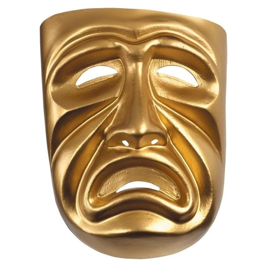 Máscara de Tragedia Disguise Inc 23x18cm para Disfraz