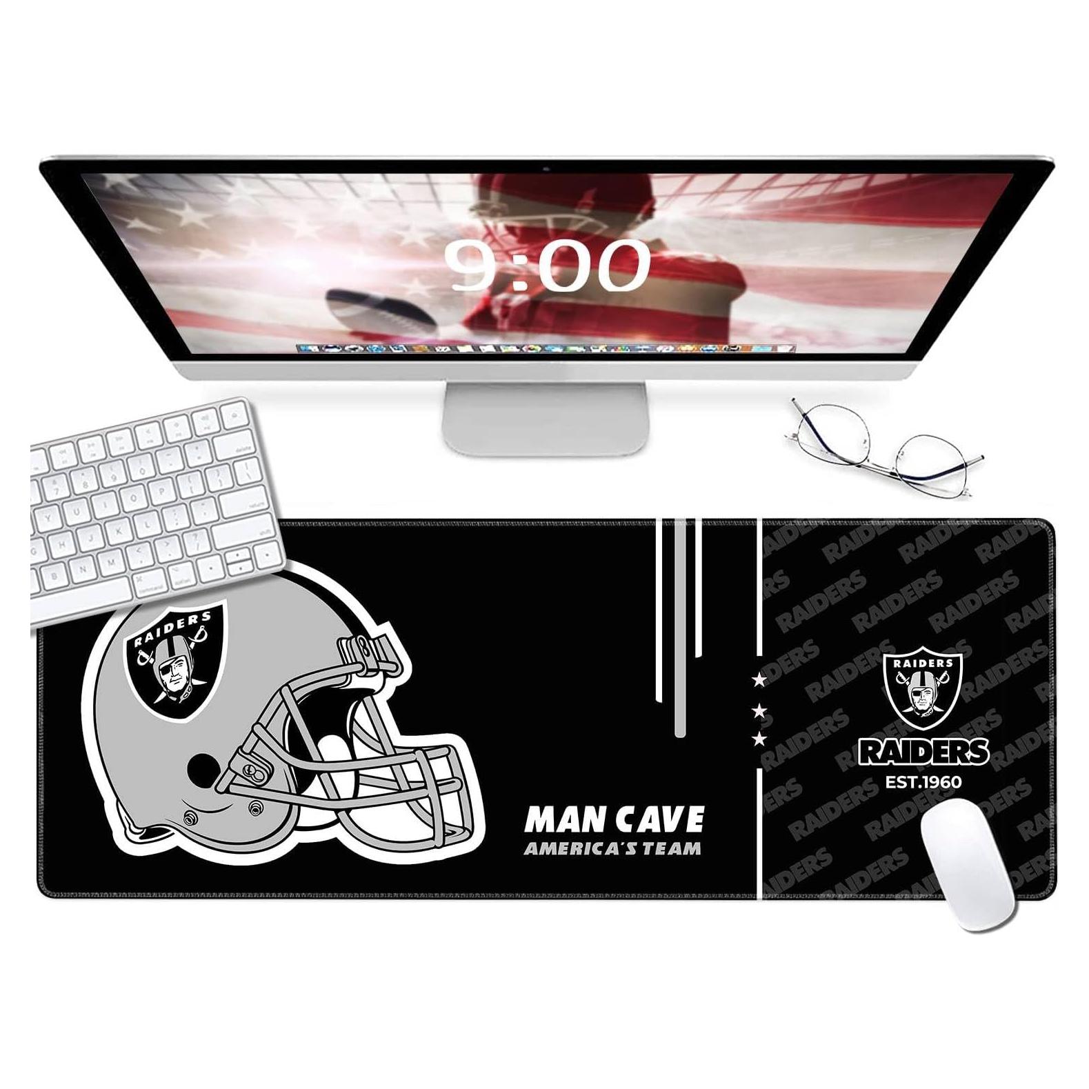 Alfombrilla de Ratón Grande AYYQHC 80x30 cm Bordes Cosidos