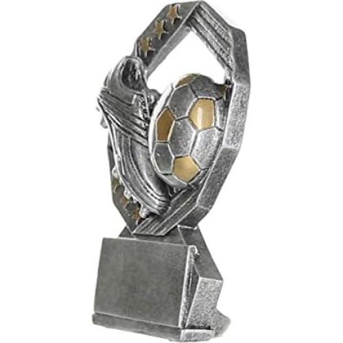 Trofeo de Fútbol Hexa Star Decade Awards 12.07 cm Personalizado