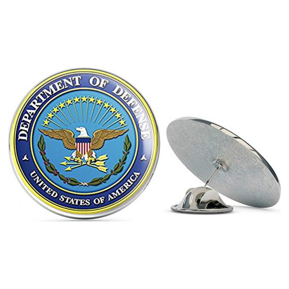 Pin de Solapa Metal DOD Ejército EE. UU. 1.9 cm