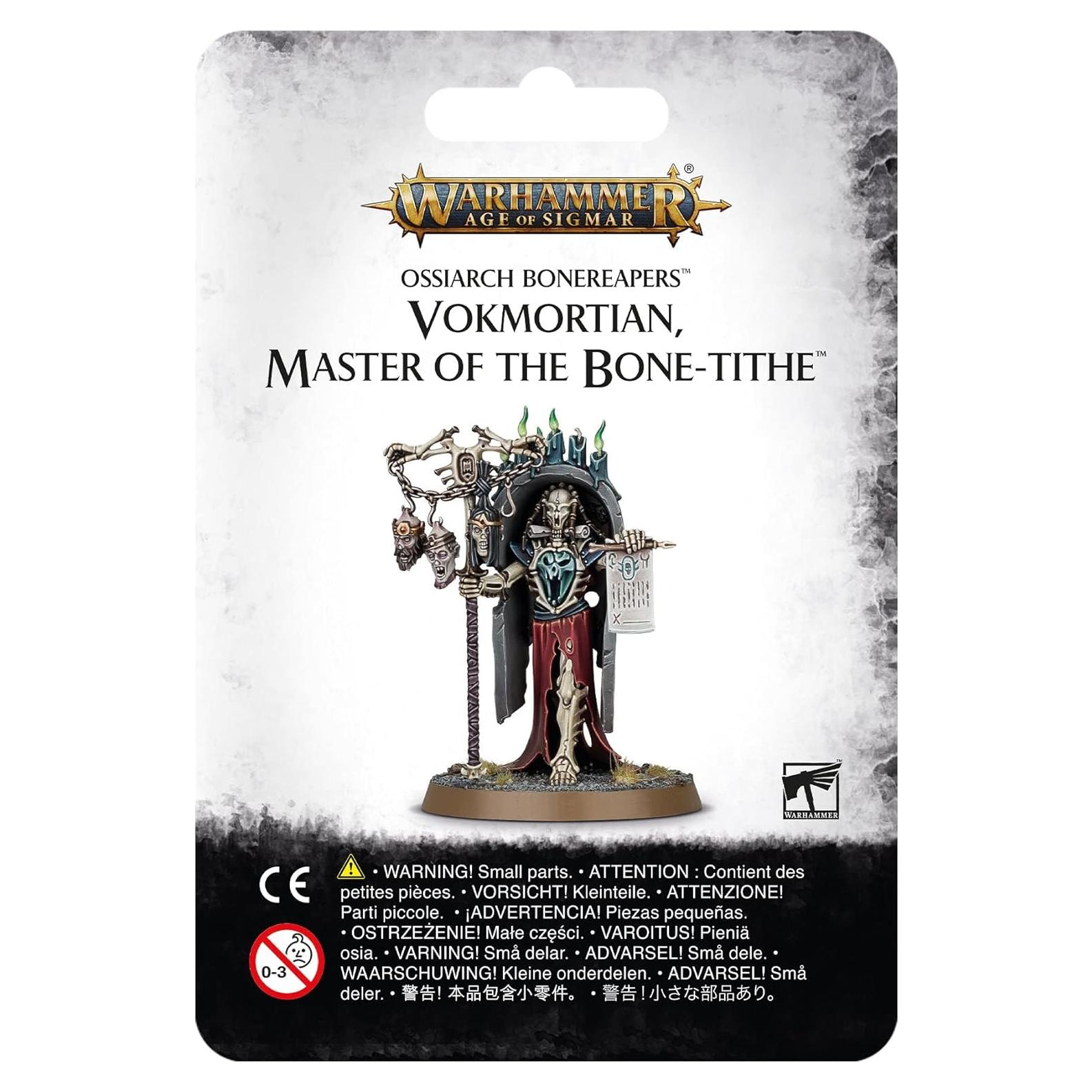 Miniatura Vokmortian Maestro del Tributo de Huesos Games Workshop