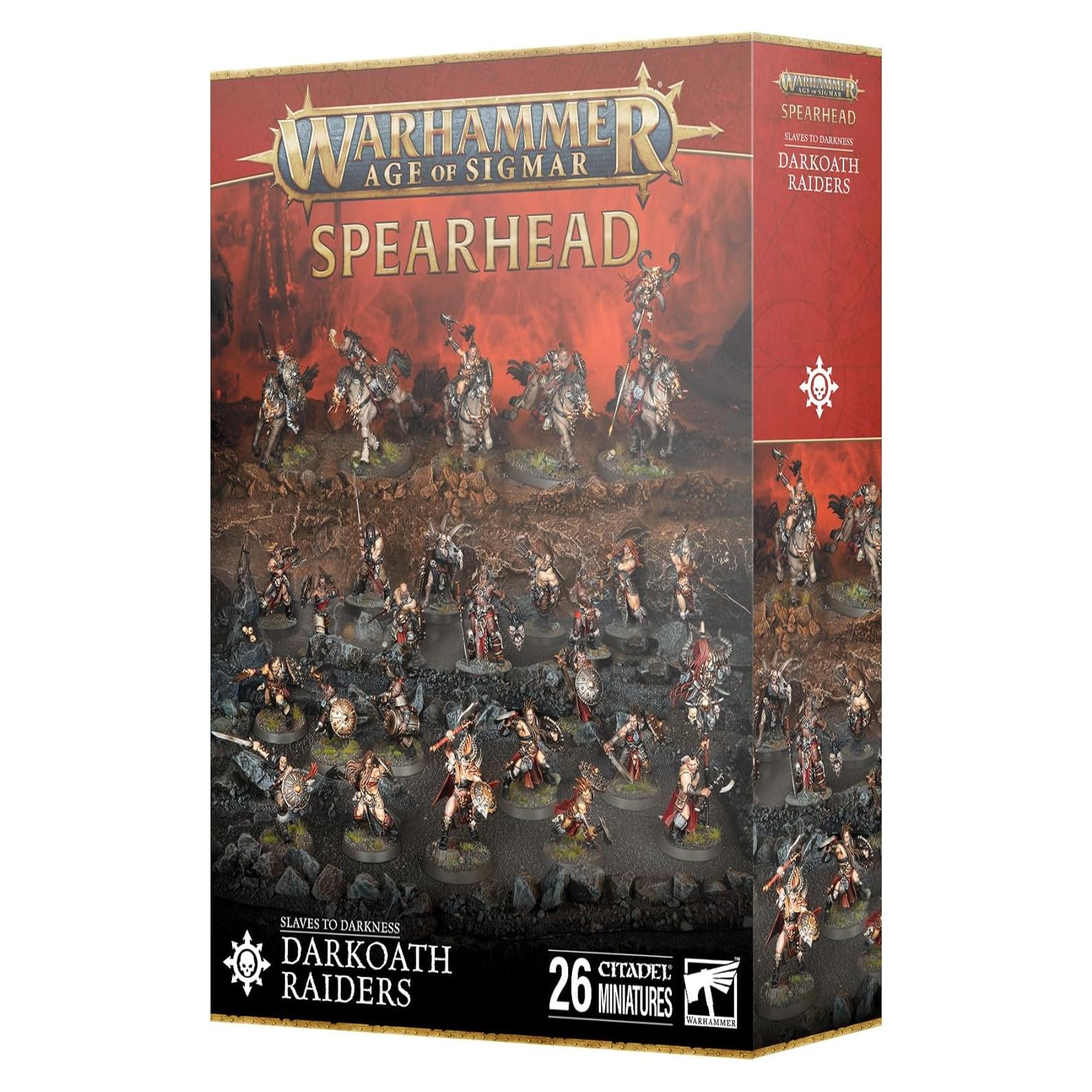 Warhammer Darkoath Raiders - Vanguardia Edad de Sigmar 26 Miniaturas