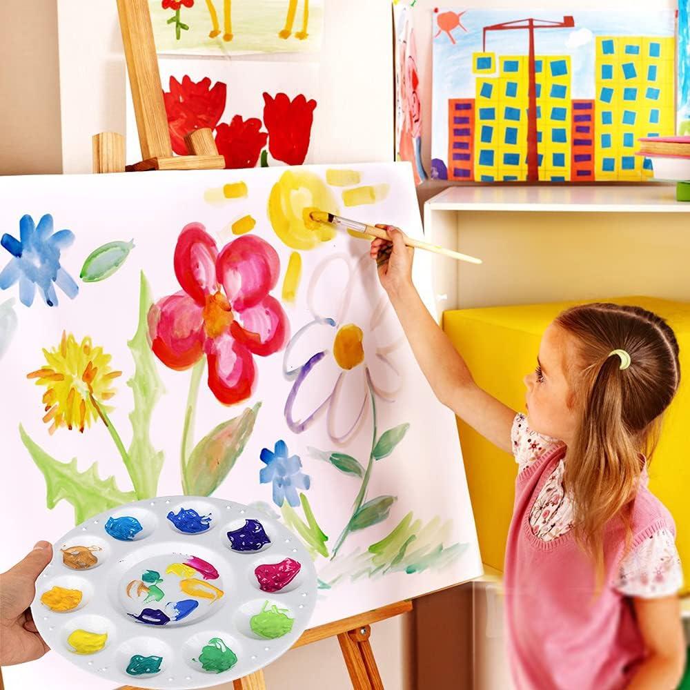 Bandejas de Pintura Plásticas 40pcs Hulameda para Niños