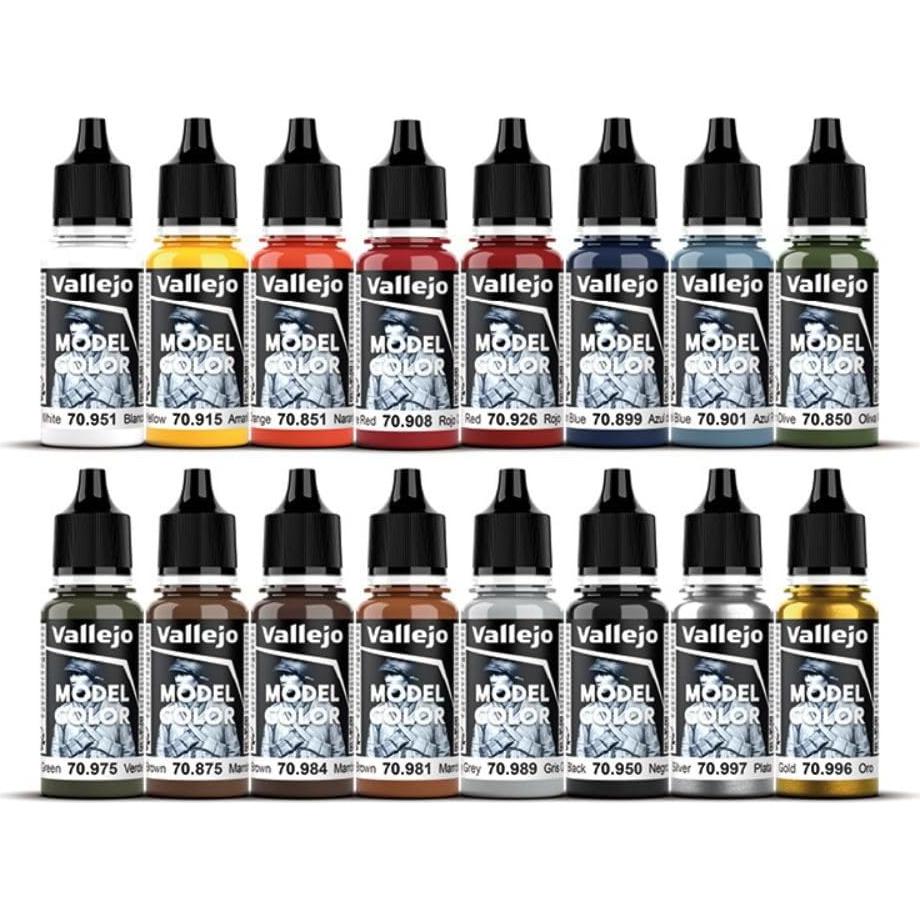 Set de Pintura Acrílica Vallejo Folkestone 16 Botellas 18 ml