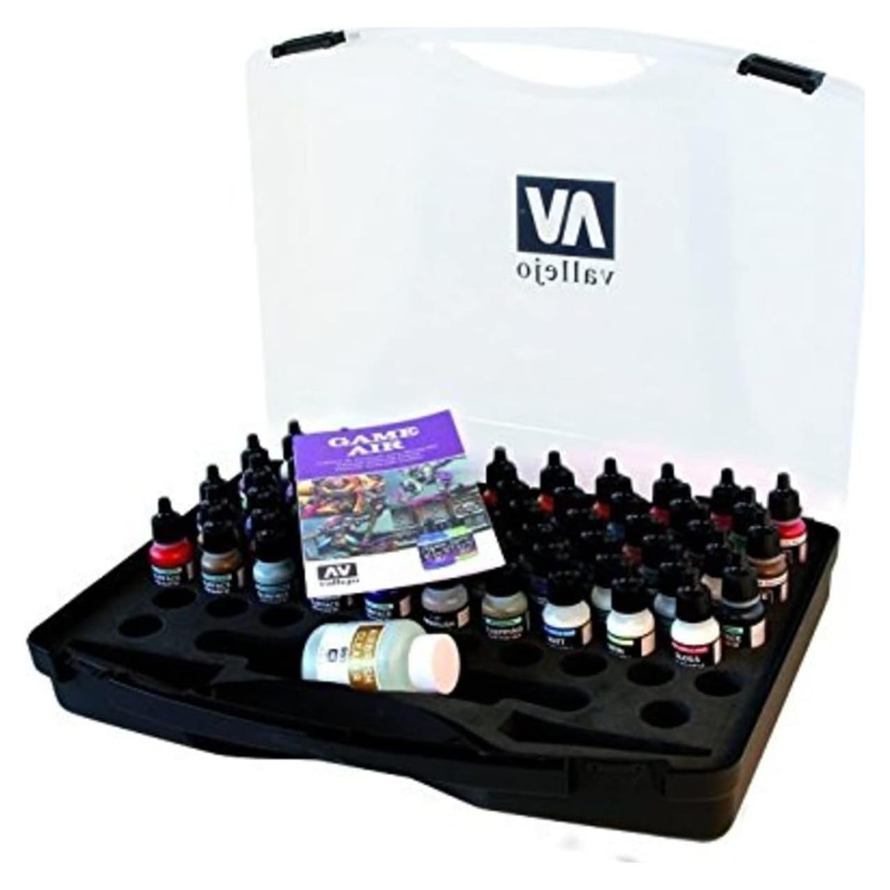Estuche de Pinturas Acrílicas Vallejo Game Air 64 x 17 ml