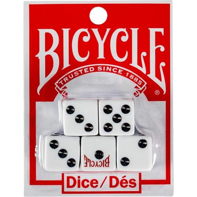 Set de Dados Bicycle 5 unidades - Calidad Premium
