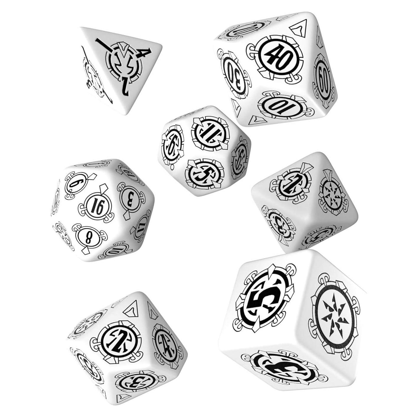 Conjunto de Dados Poliedricos Q WORKSHOP Pathfinder 7 Piezas