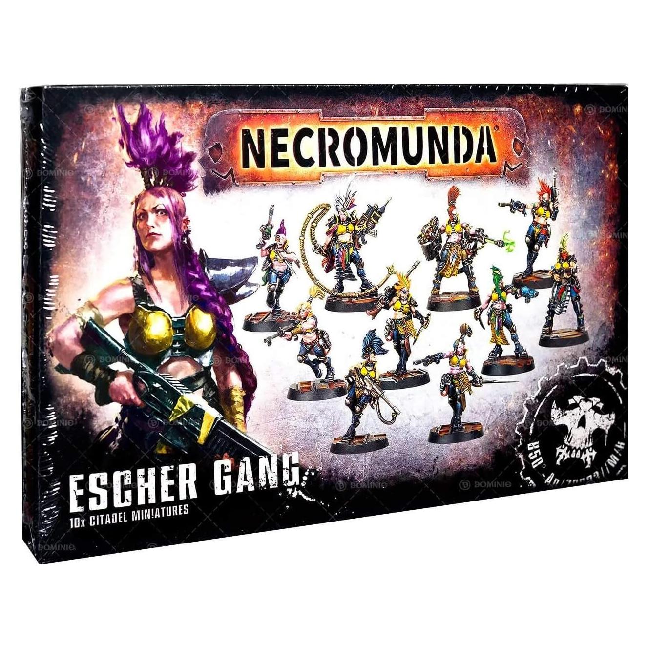 Miniatura Banda Escher Necromunda Games Workshop 10 Piezas