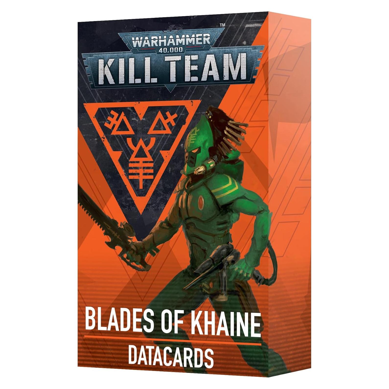 Tarjetas de Datos Warhammer 40K Kill Team Espadas de Khaine