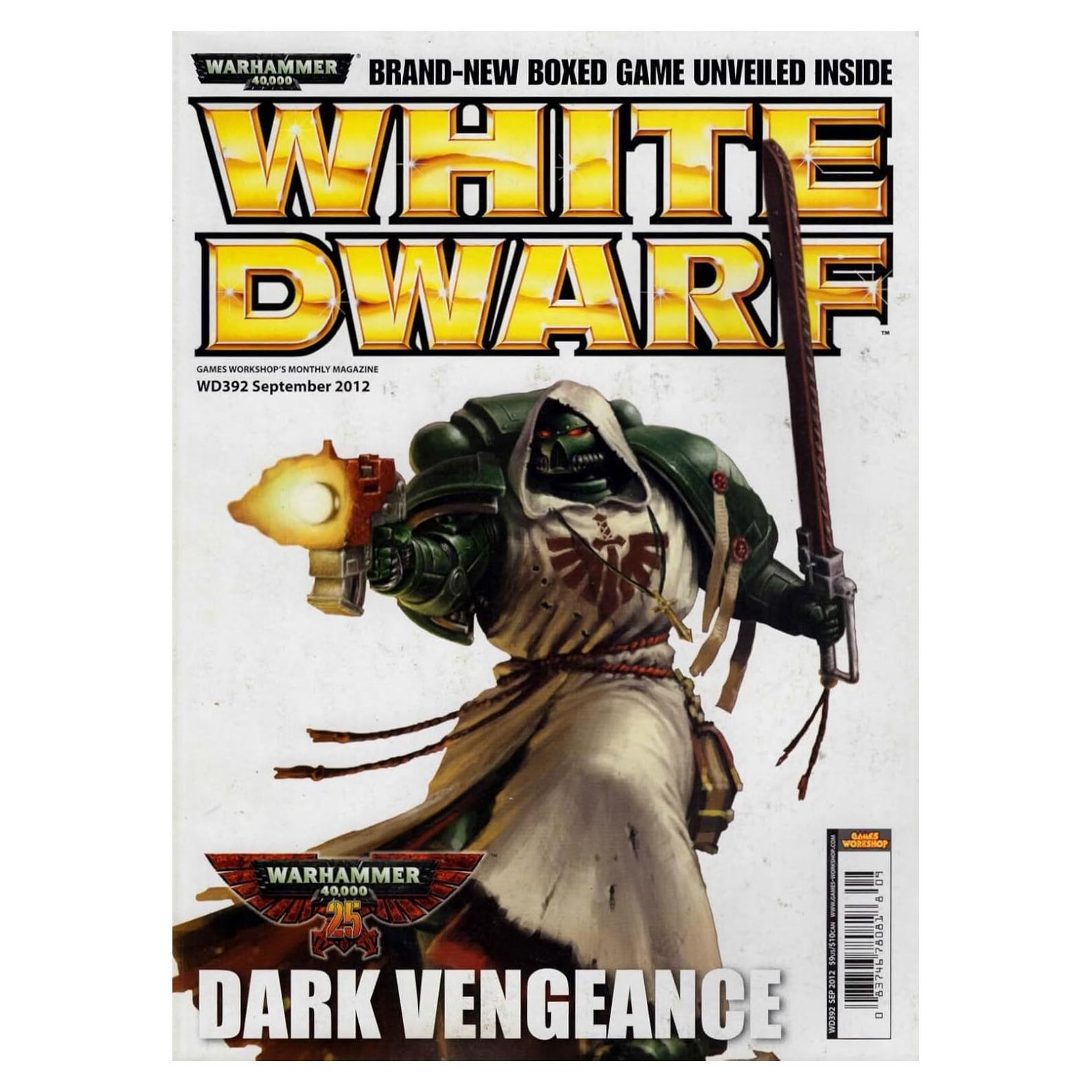 Cómic Enano Blanco #392A Games Workshop 30.48x22.86cm