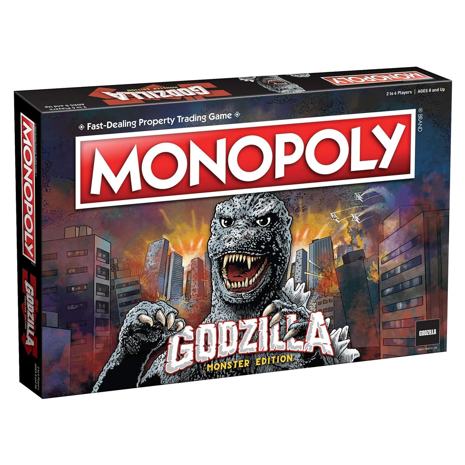 Monopoly Godzilla USAopoly - Juego de mesa coleccionable