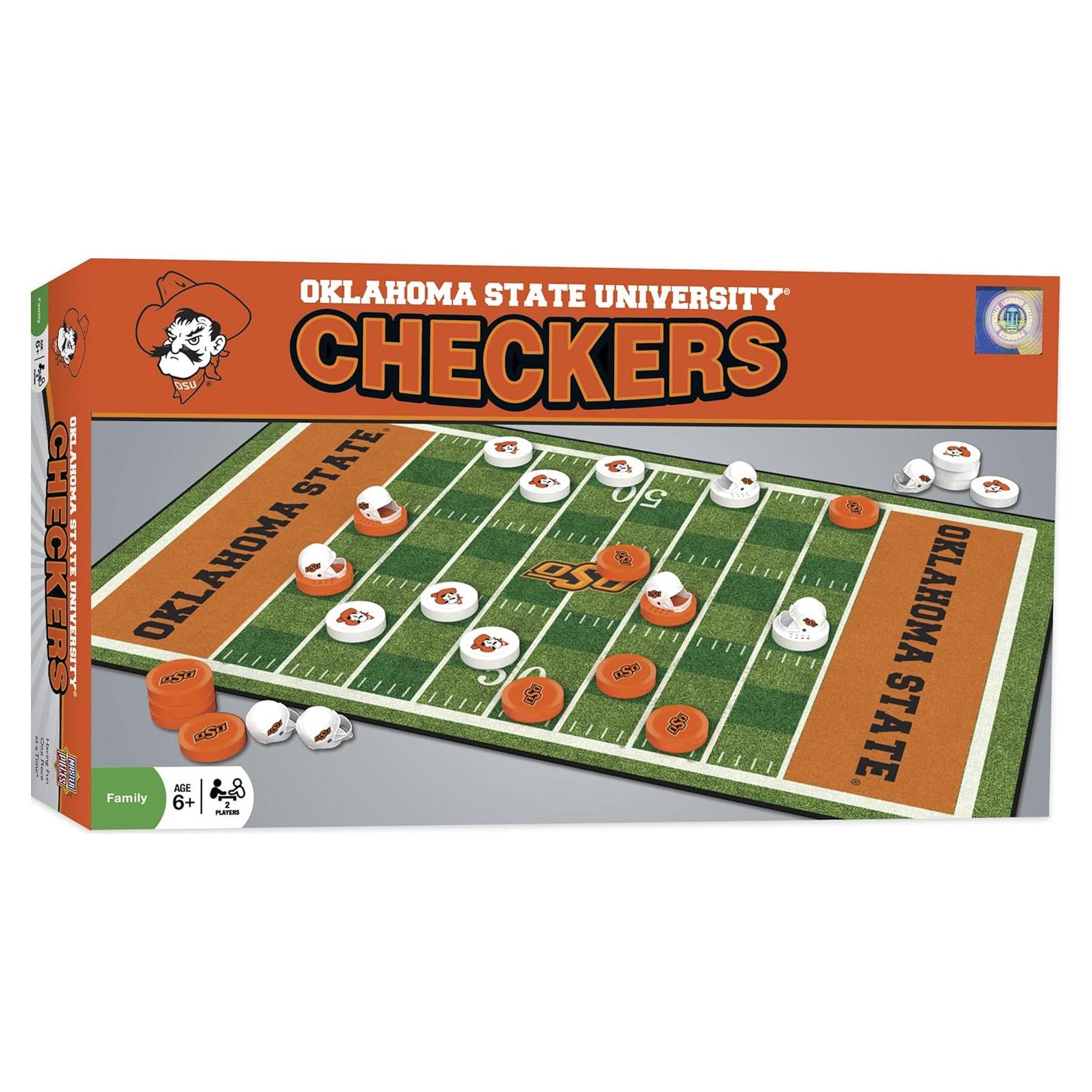 Juego de Damas MasterPieces Oklahoma State Cowboys 33x54.6cm