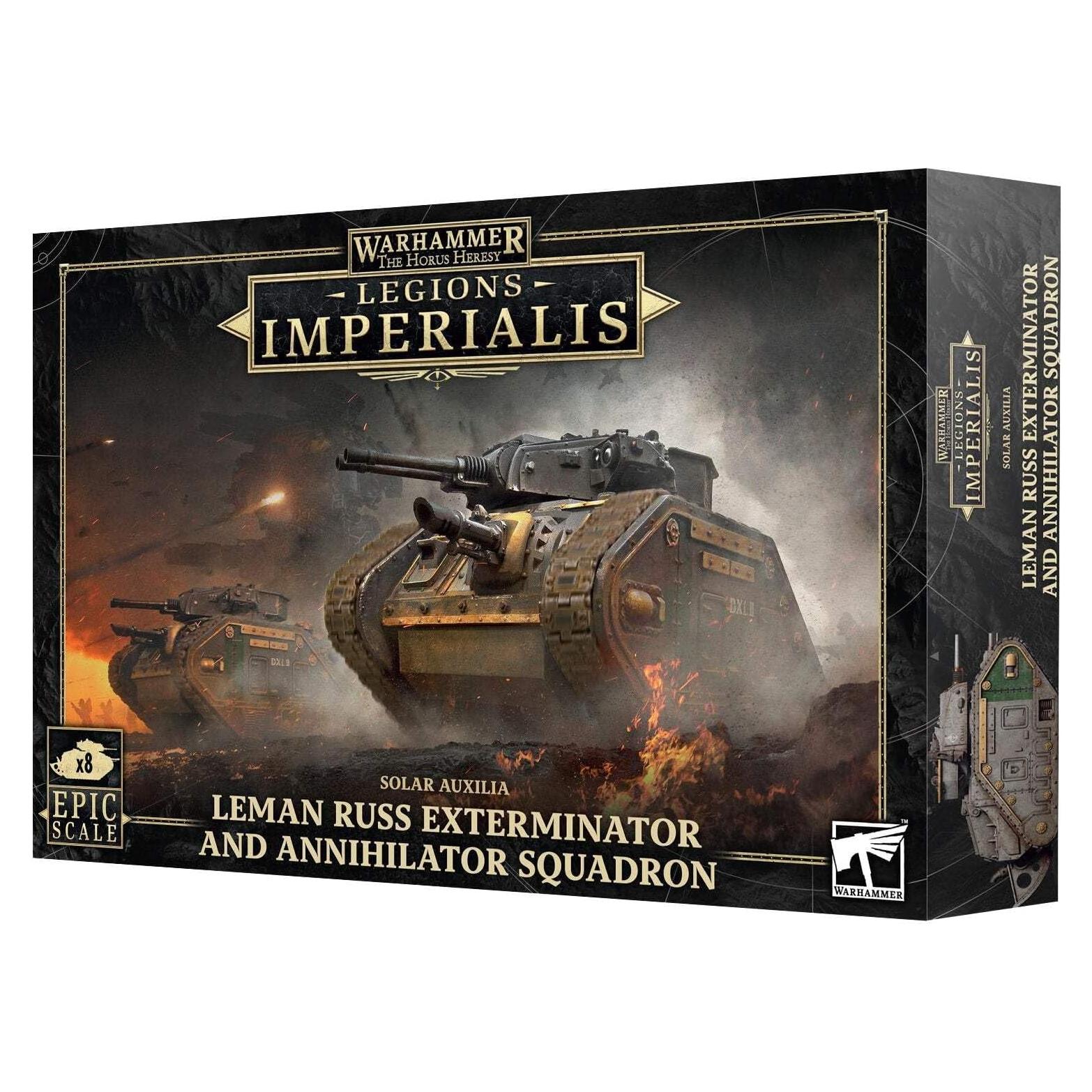 Tanques Leman Russ Exterminador y Aniquiladores Games Workshop