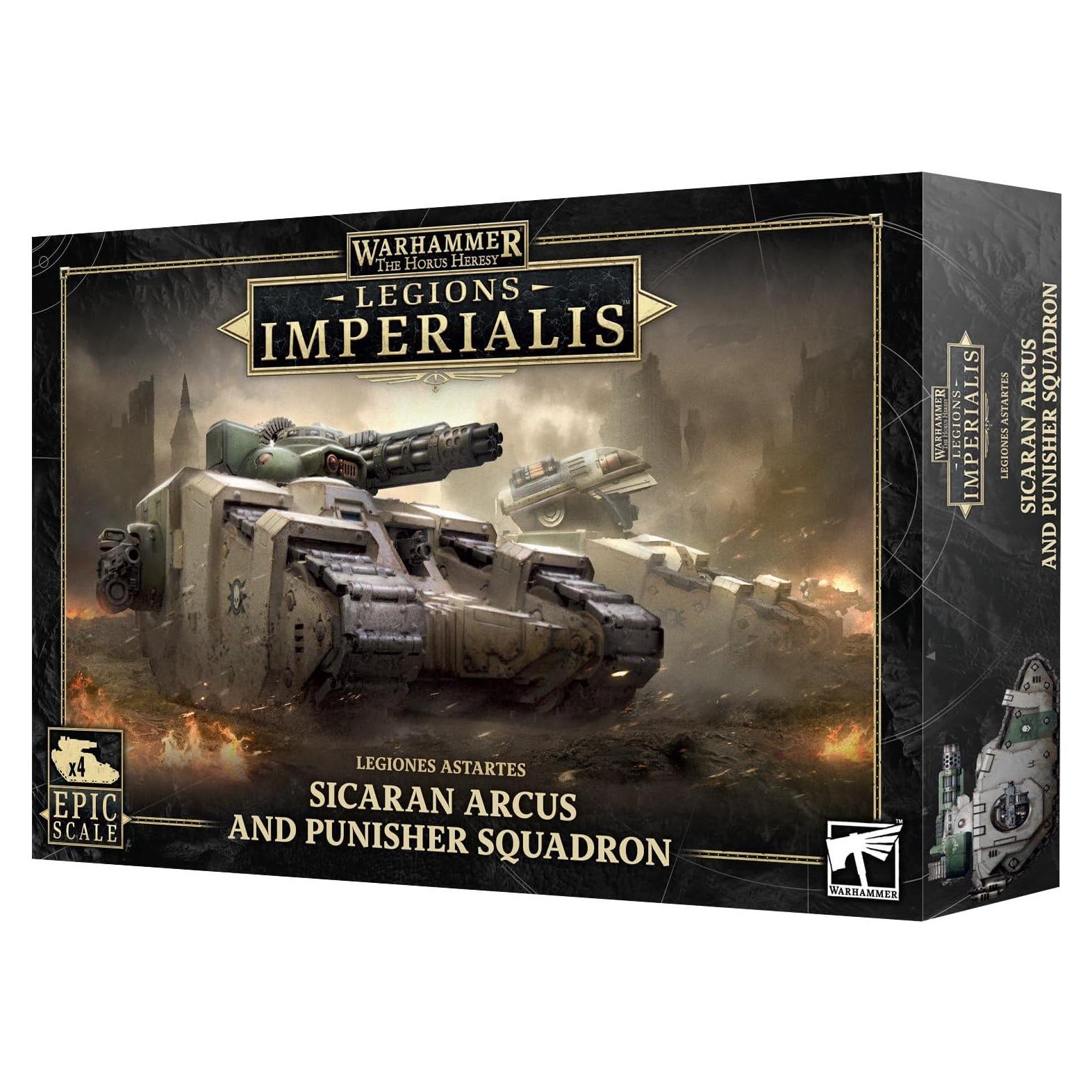 Tanque Sicaran Arcus y Punisher Games Workshop - Warhammer