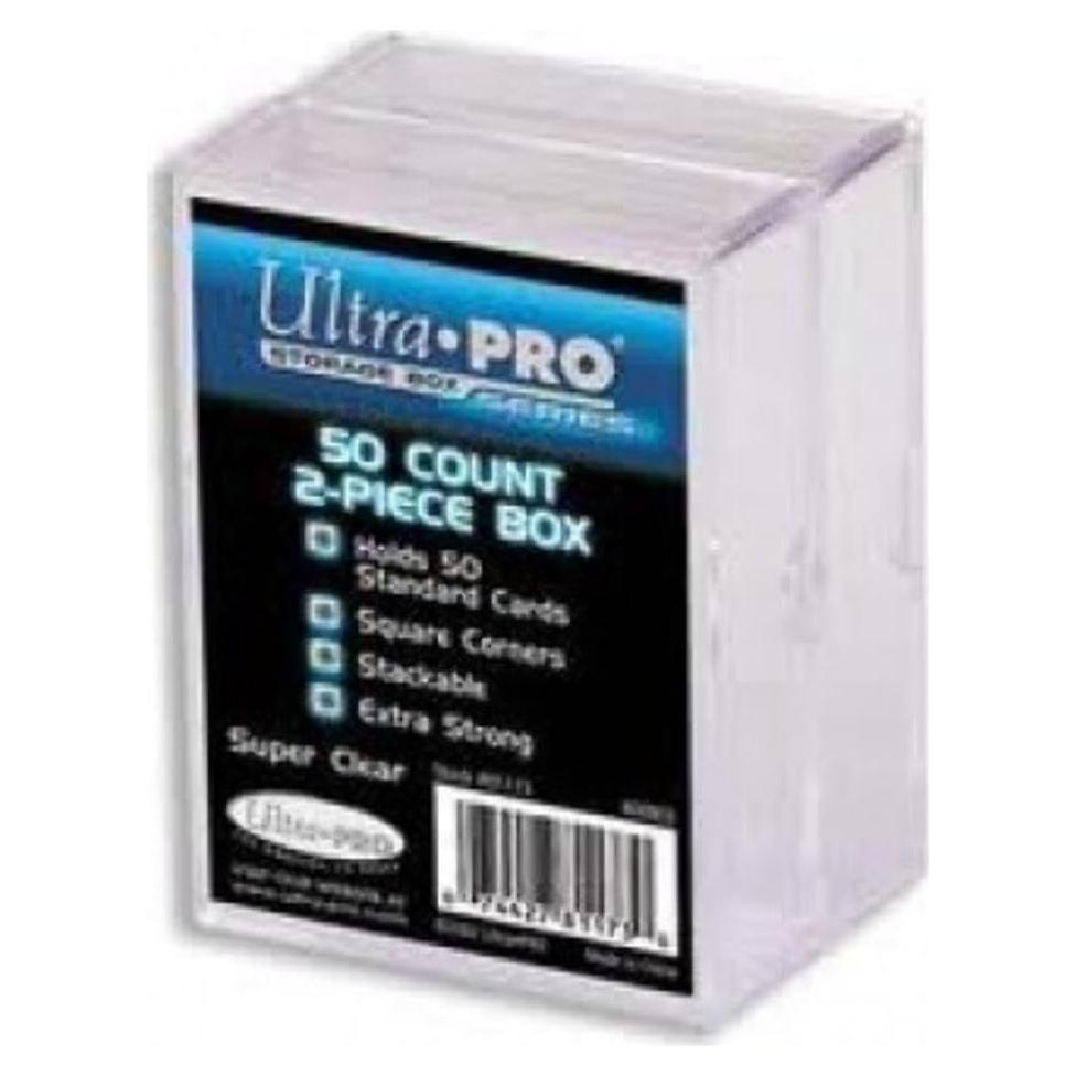 Caja de Barajas Ultra Pro 50-Cuenta 2-Piezas Plástico