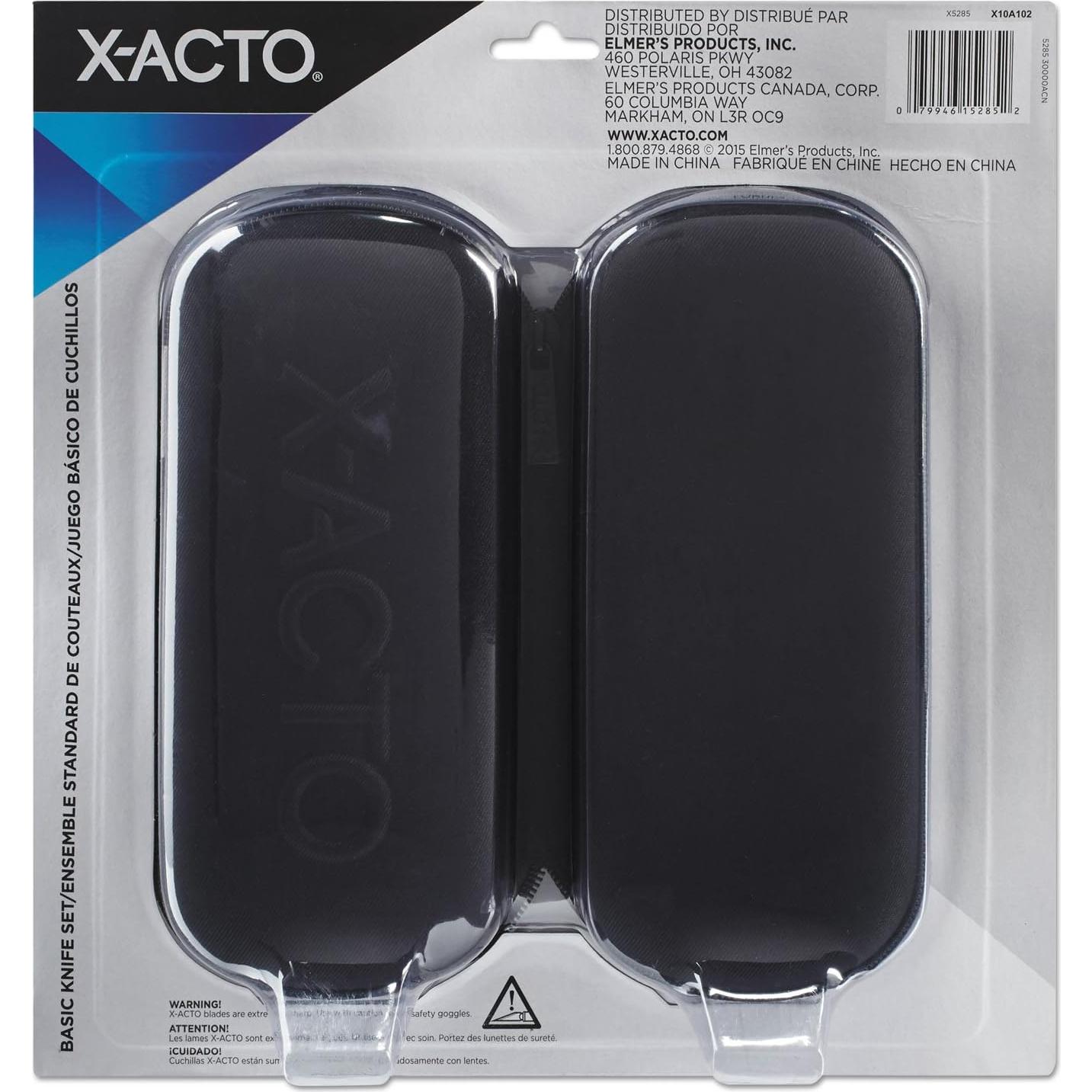 Juego de cuchillos de precisión X-ACTO 3 cuchillos 13 hojas