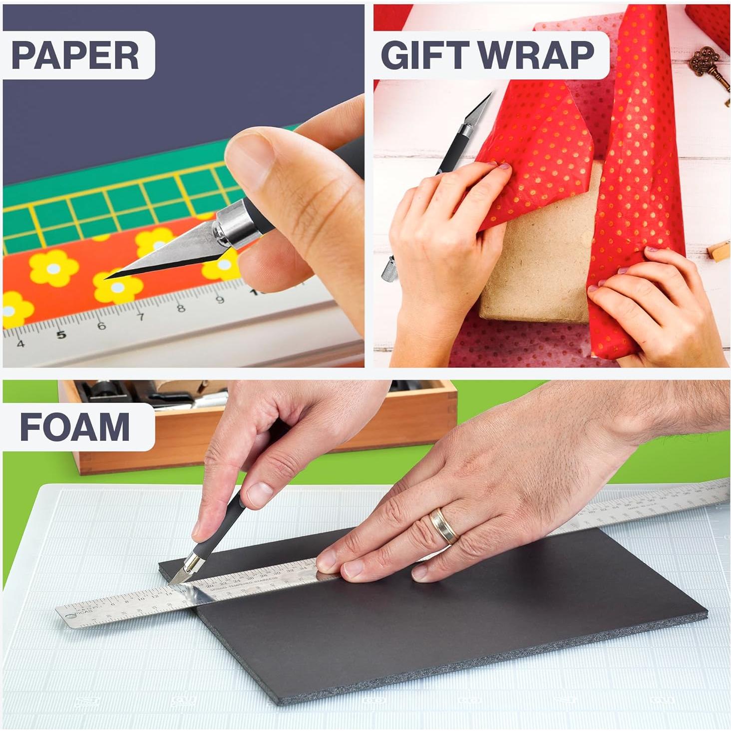 Juego de cuchillos de manualidades Excel Blades K18 - 2 paquetes