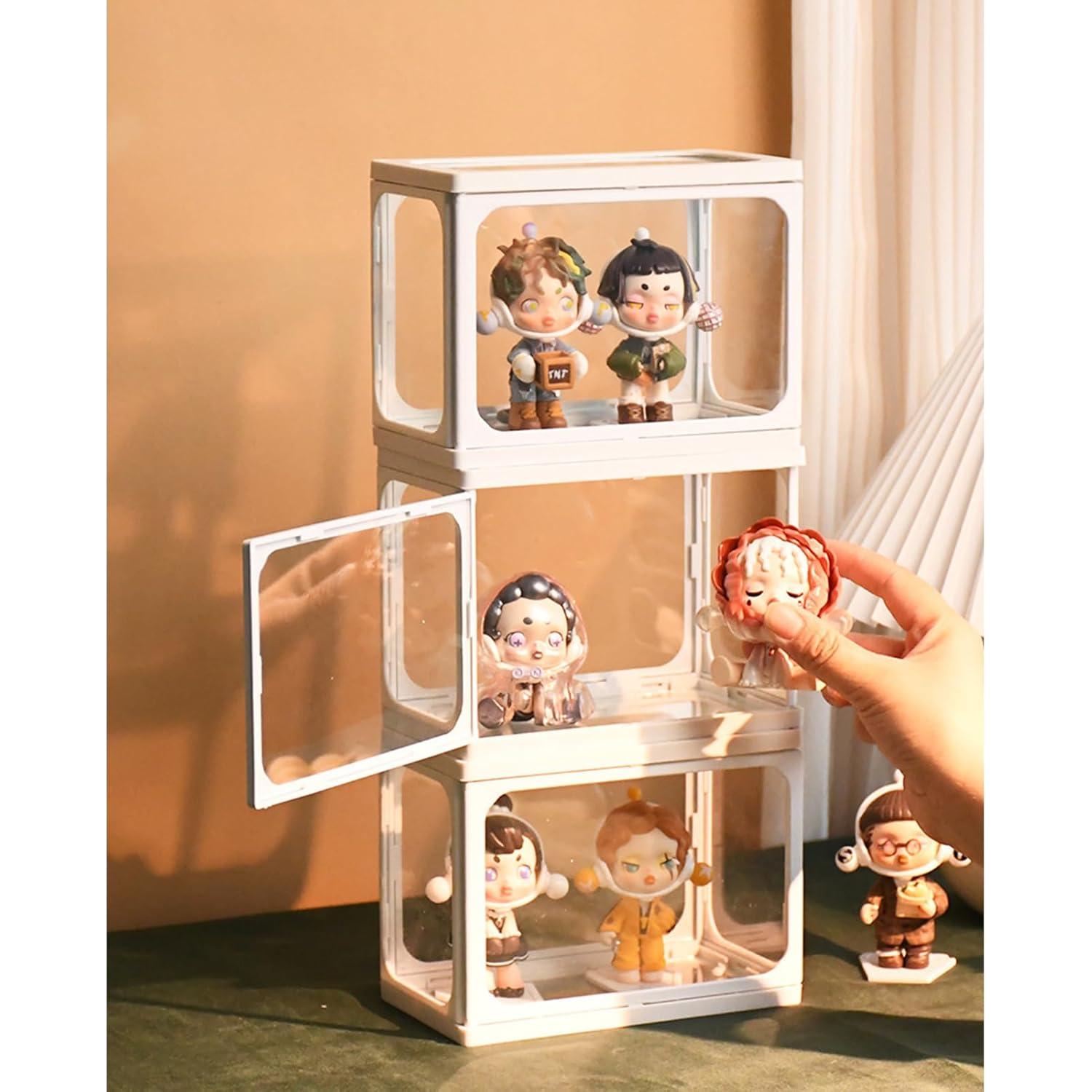 Caja de Exhibición de Vidrio WMM 14x8x10.3 cm Apilable