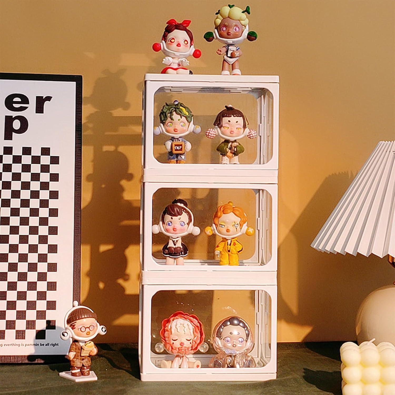 Caja de Exhibición de Vidrio WMM 14x8x10.3 cm Apilable