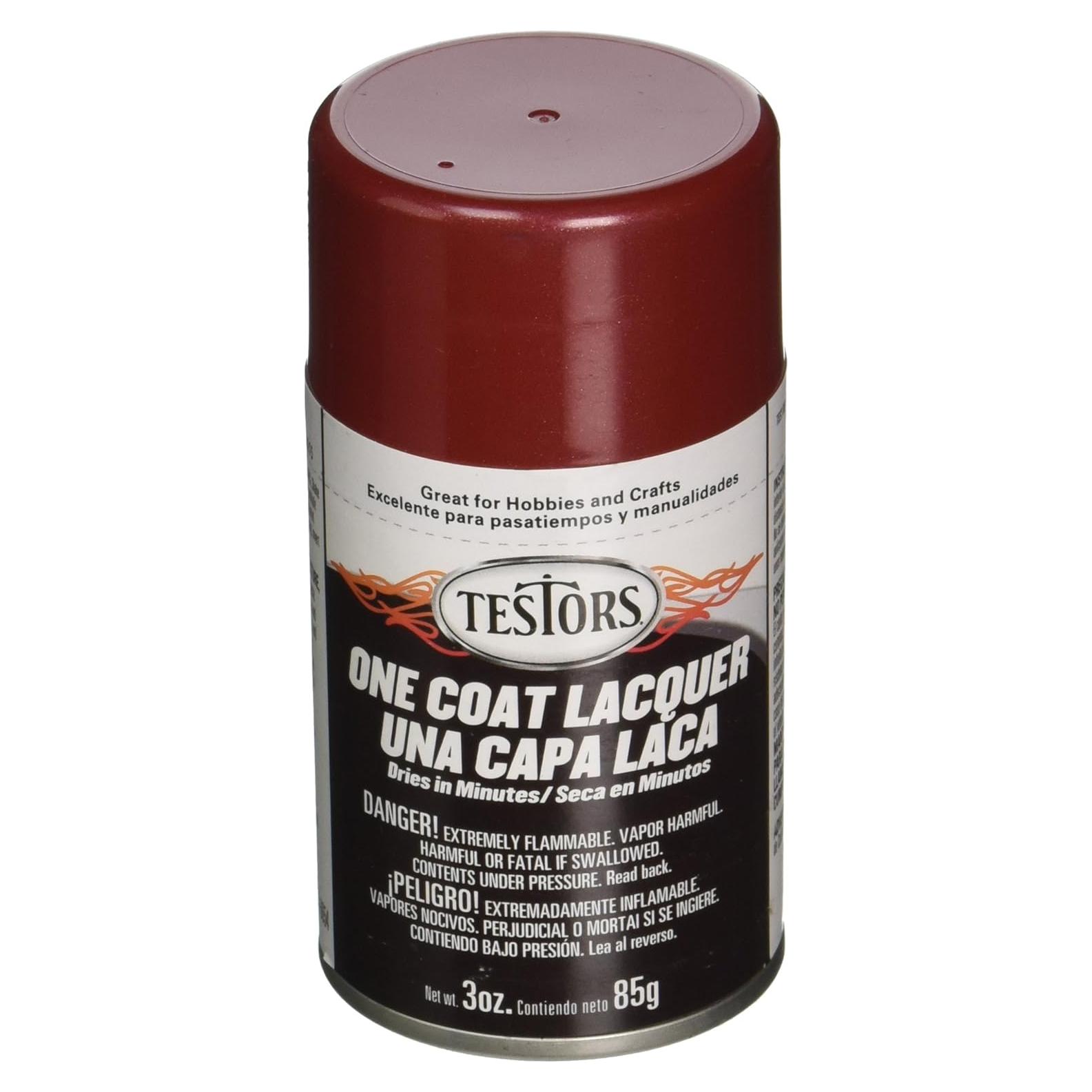 Pintura en aerosol Testors 1838MT 85 g Marrón Mítico Brillante