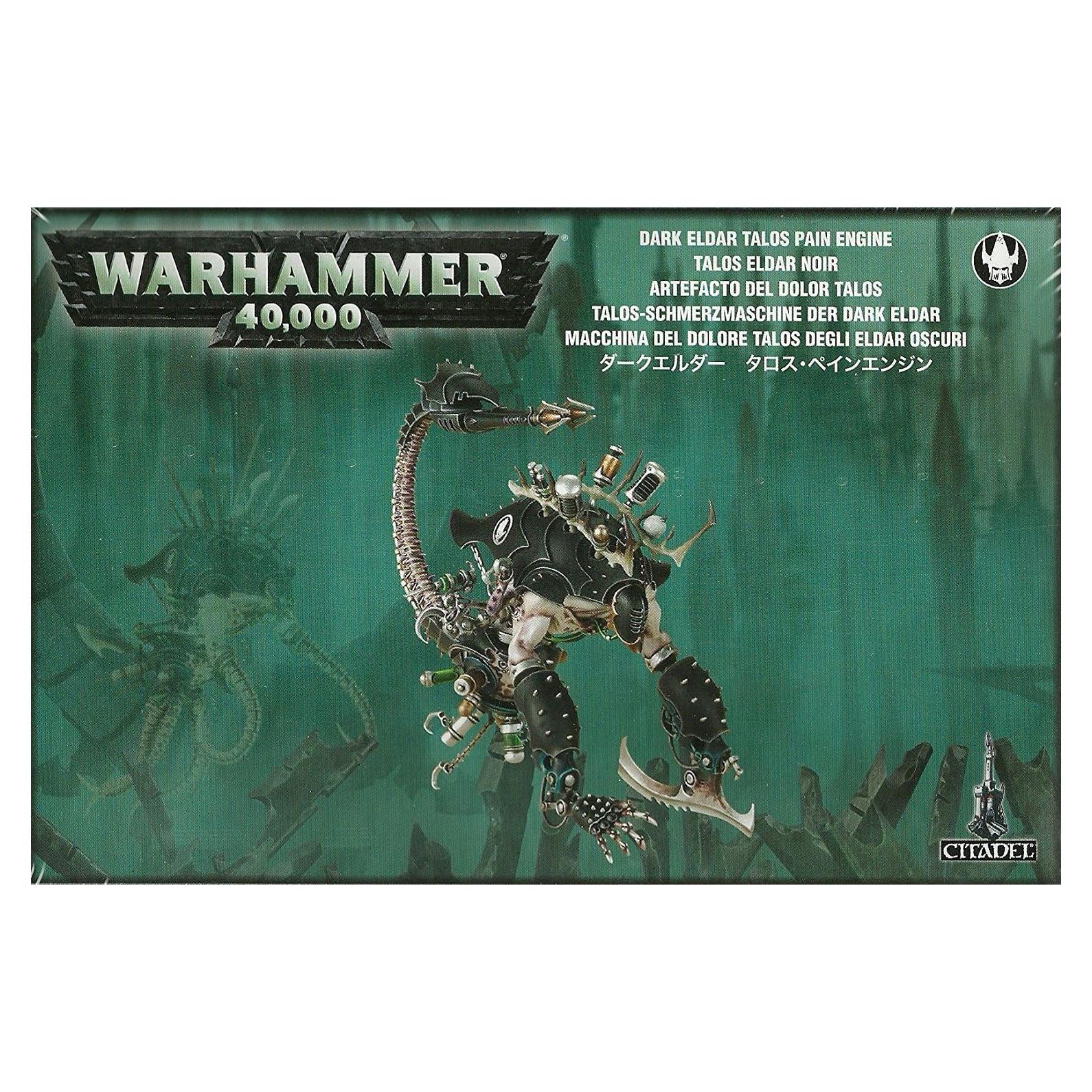 Miniatura Talos Motor de Dolor Oscuros Eldar Games Workshop 164g