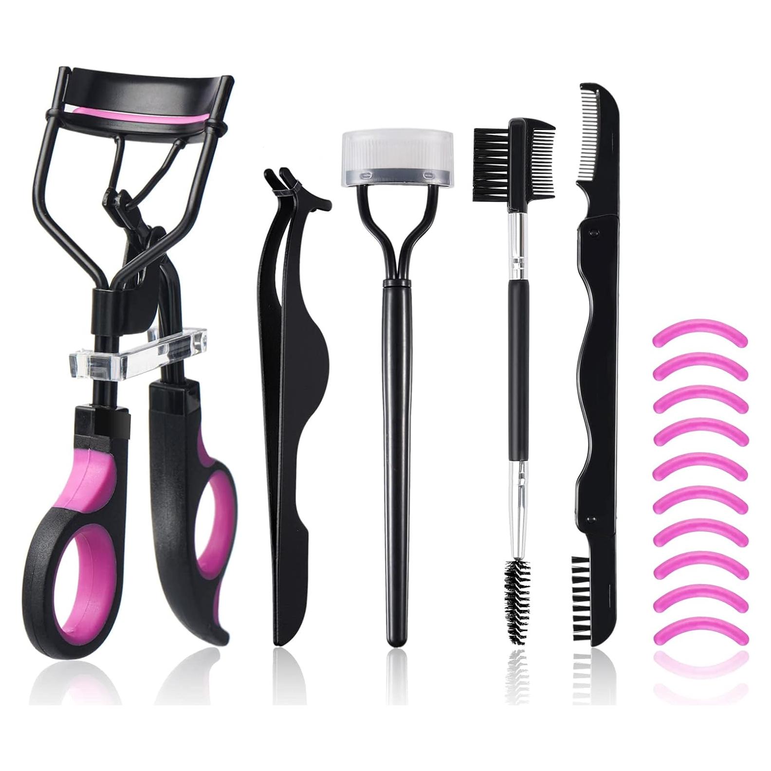 Kit Rizador de Pestañas 5 en 1 MUIIGOOD con Accesorios