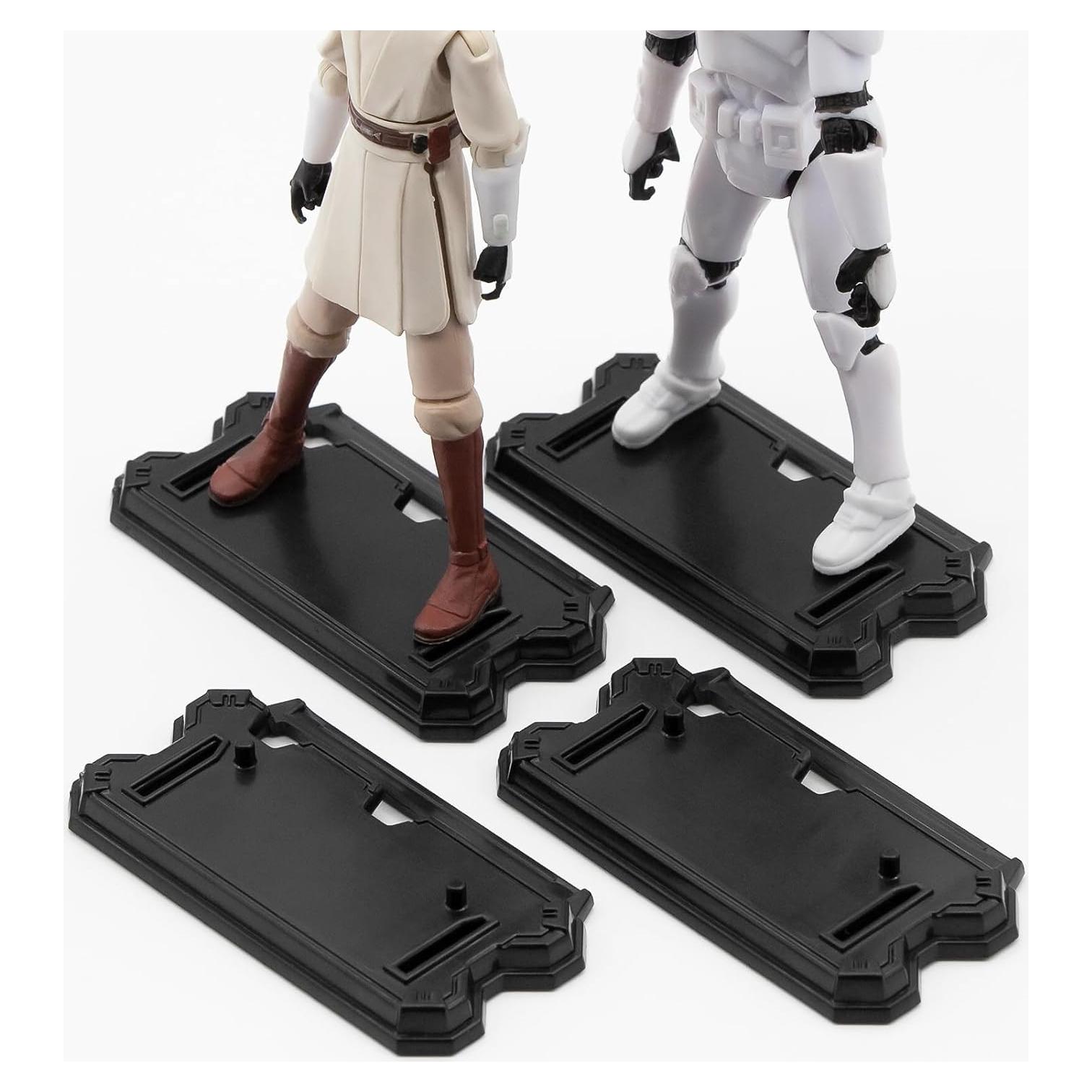 30 Piezas Soportes de Exhibición para Figuras de 9.5 cm - Negro