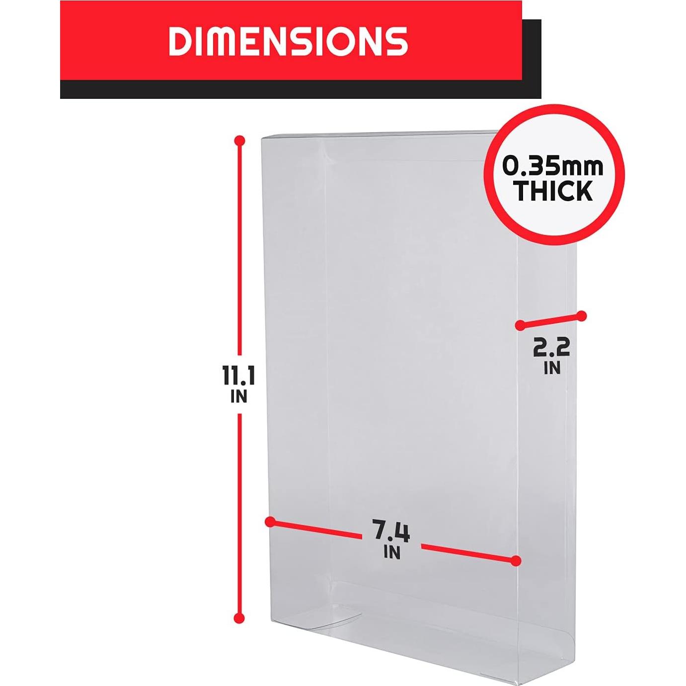 Caja Protectora Plástica EVORETRO para Figuras Star Wars 15.24 cm - Paquete de 12