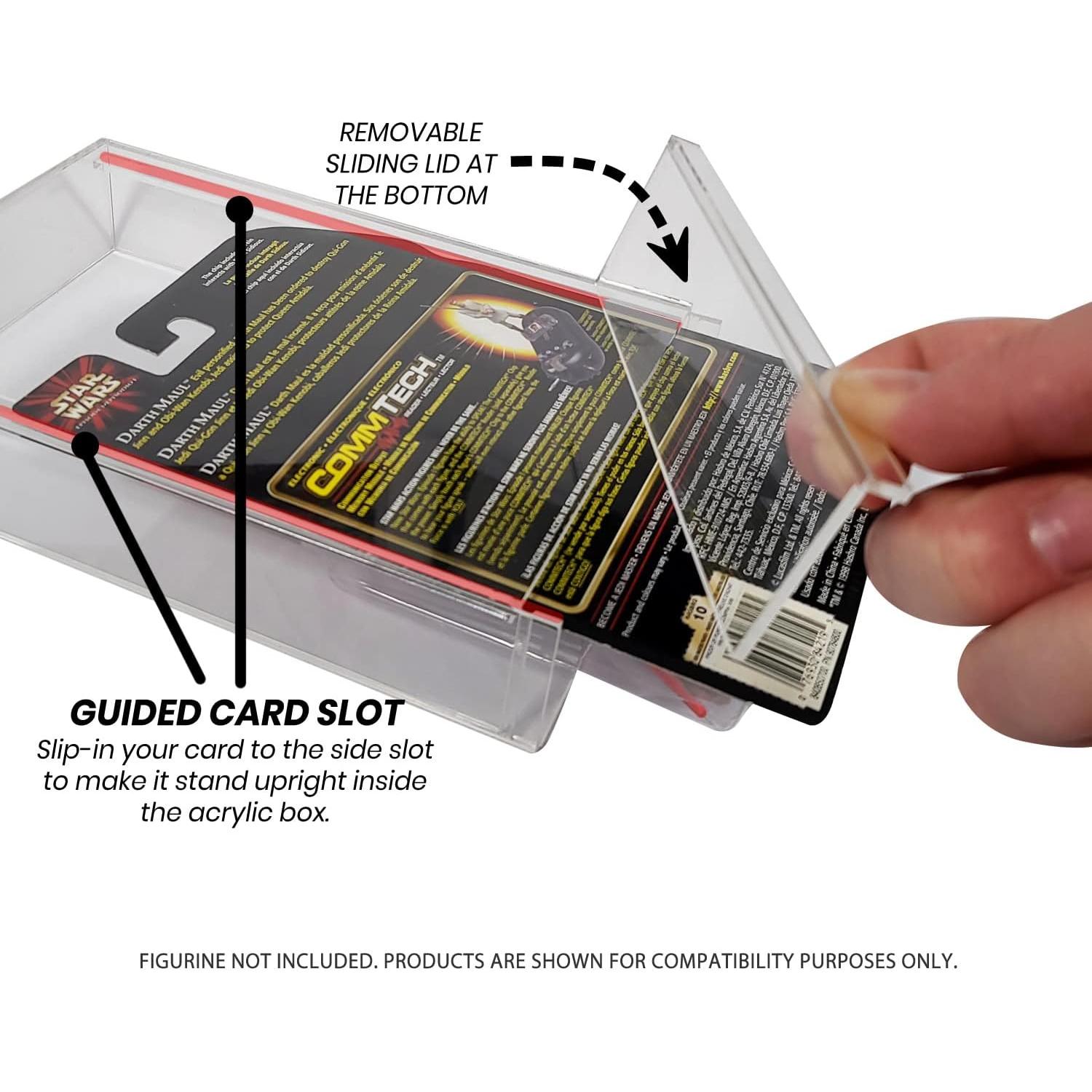 Protector de Exhibición Acrílico EVORETRO para Figuras 3.75"