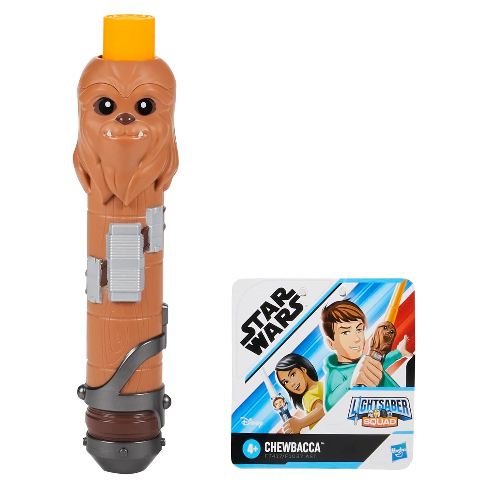 Sable de Luz Star Wars Chewbacca Amarillo Extensible 25.4 cm