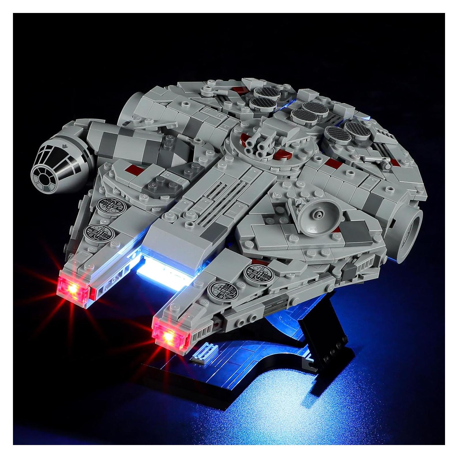Kit de Iluminación LED BRIKSMAX para Lego 75375 Halcón Milenario