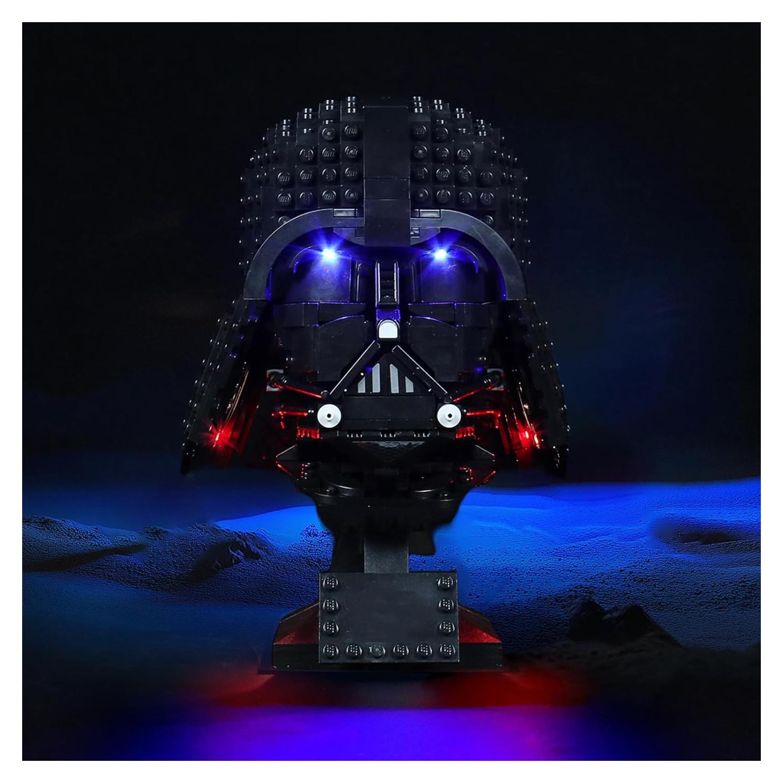 Iluminación LED Brickshining para Casco Darth Vader LEGO 75304