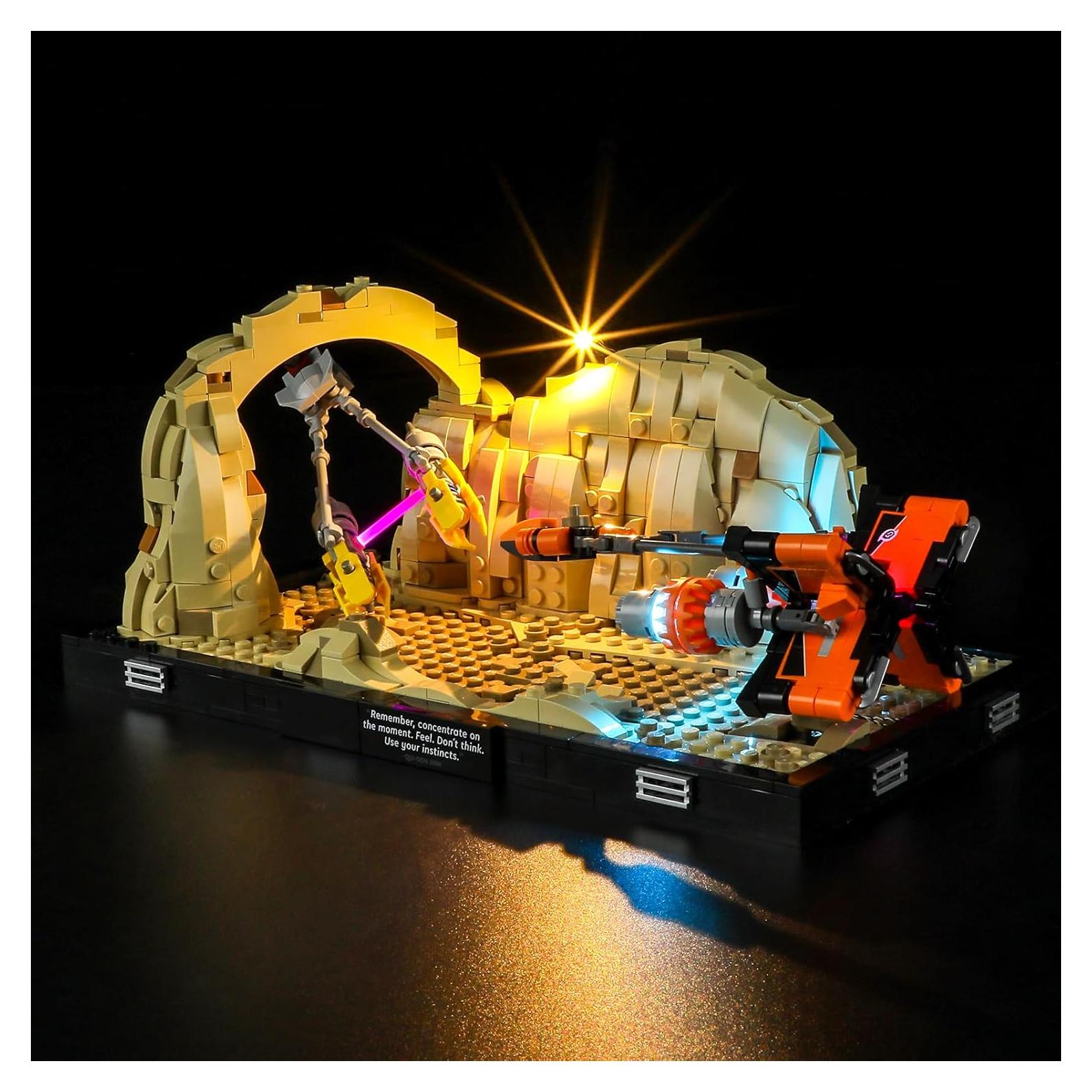 Kit de Iluminación LED BRIKSMAX para Lego 75380 Diorama