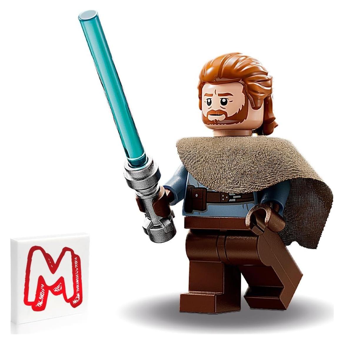 LEGO Star Wars Minifigura Ben Kenobi con Sable de Luz 75336