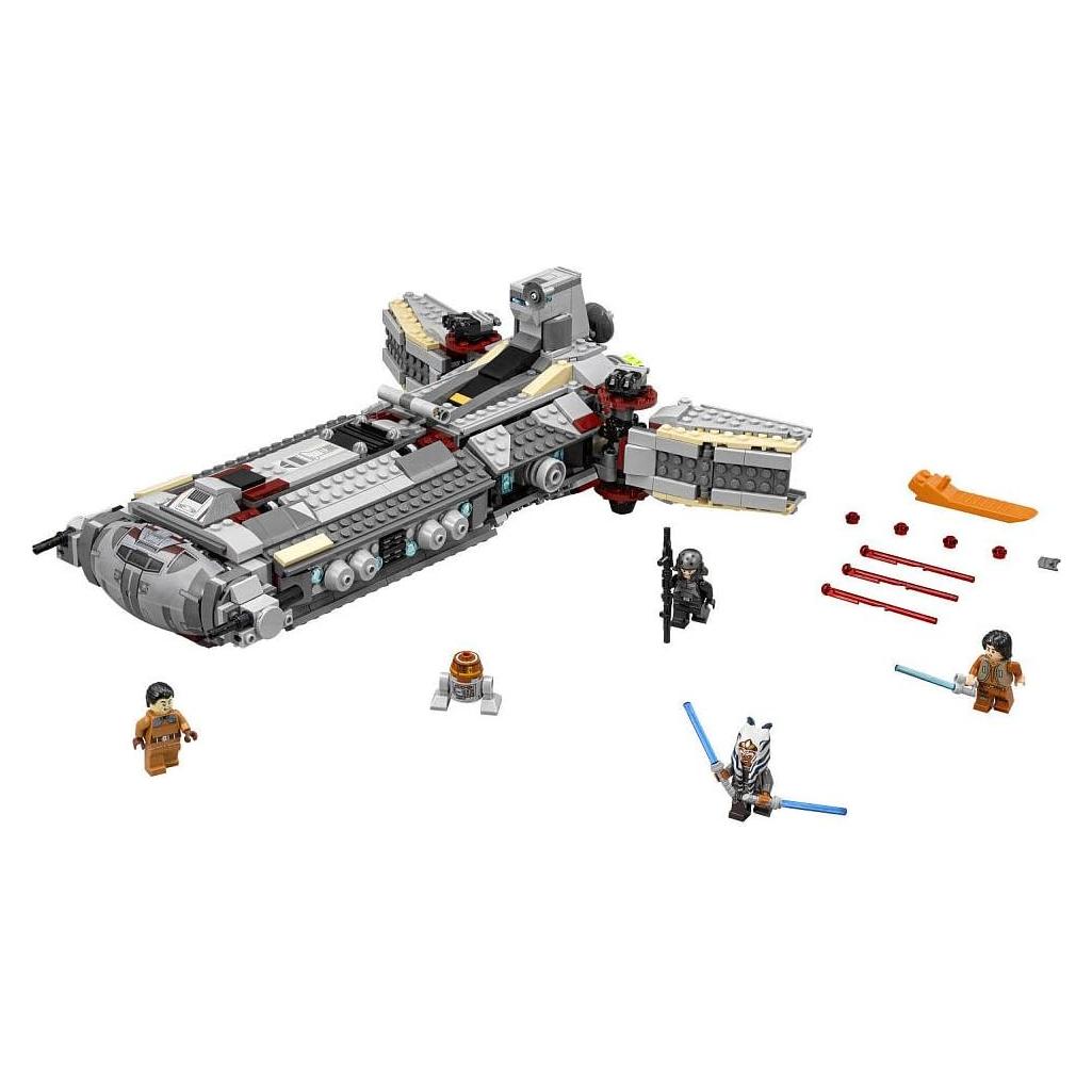 LEGO Star Wars Fragata de Combate Rebelde 75158 - 4 Minifiguras