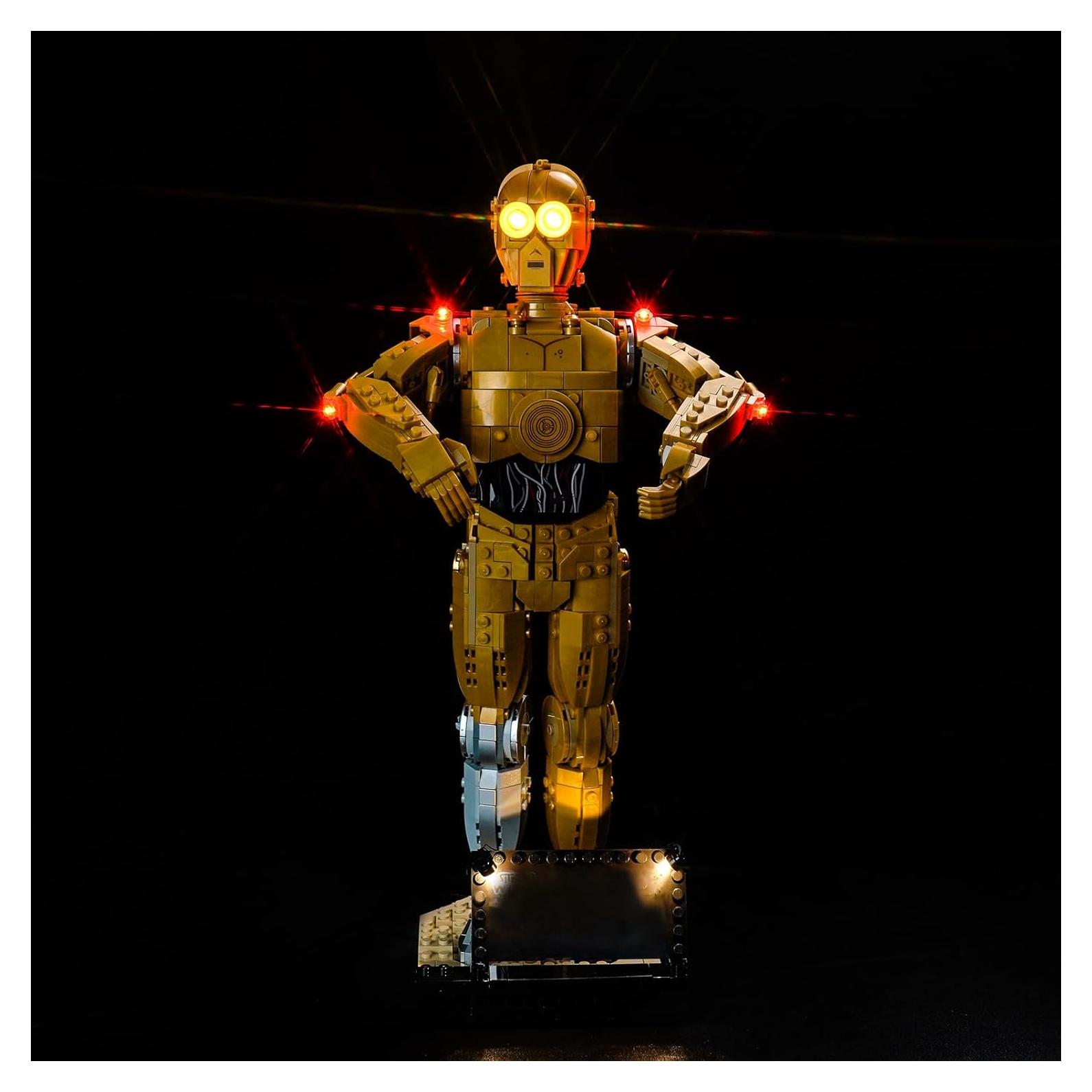 Kit de Luz LED Hilight para Figura Droide C-3PO LEGO 75398
